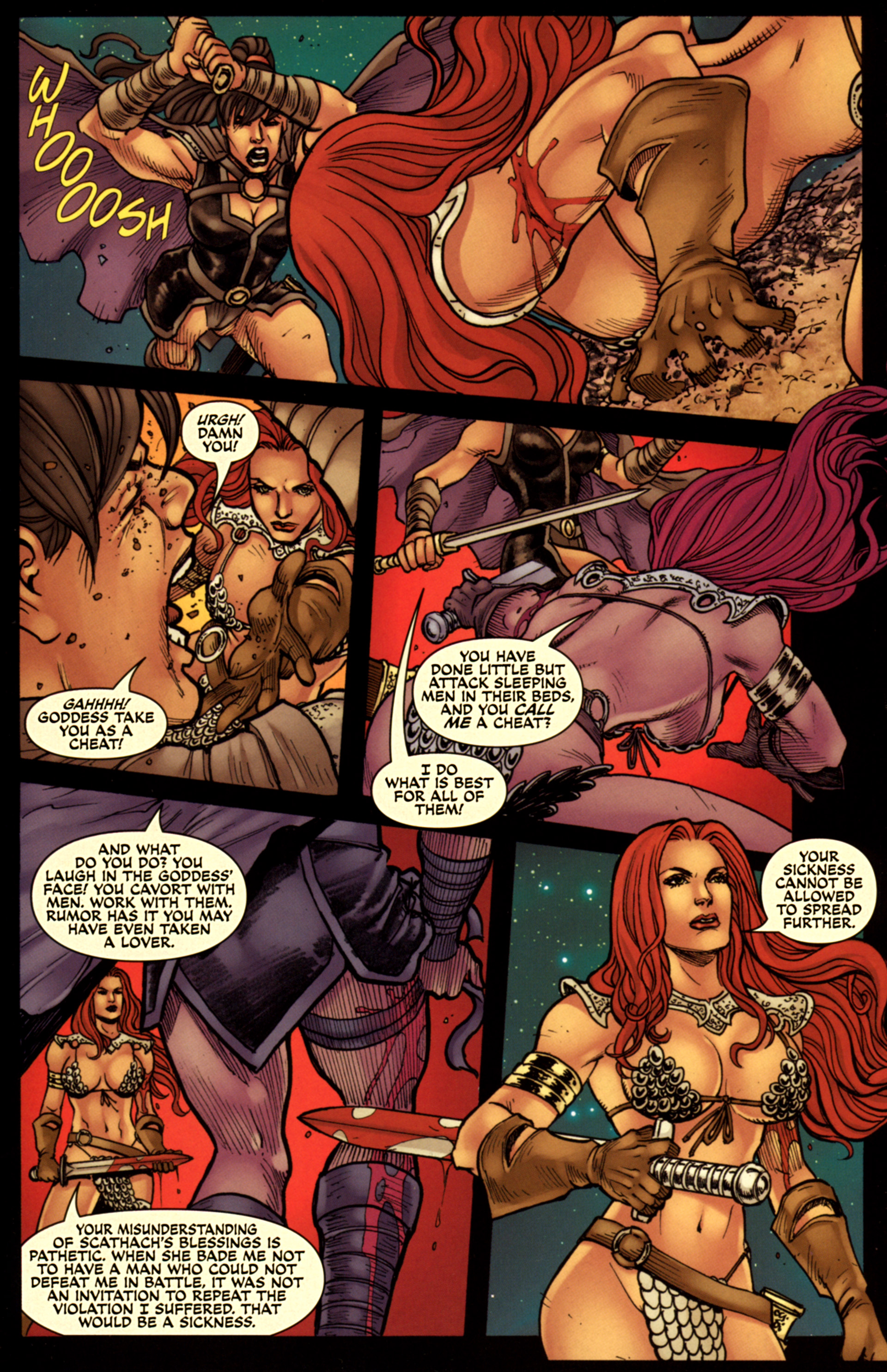 Read online Red Sonja Raven comic -  Issue # Full - 28