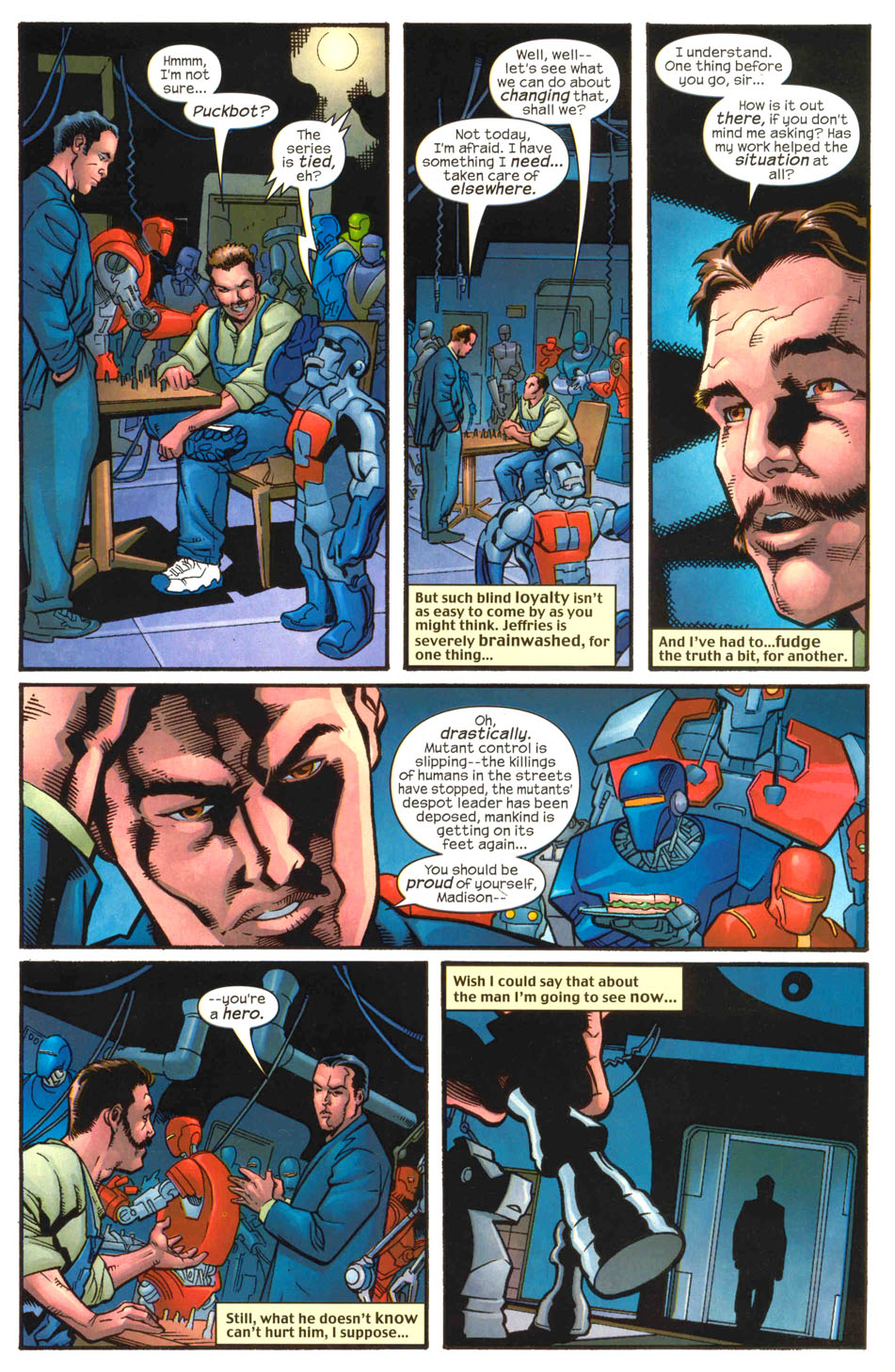 Read online Weapon X (2002) comic -  Issue #11 - 13