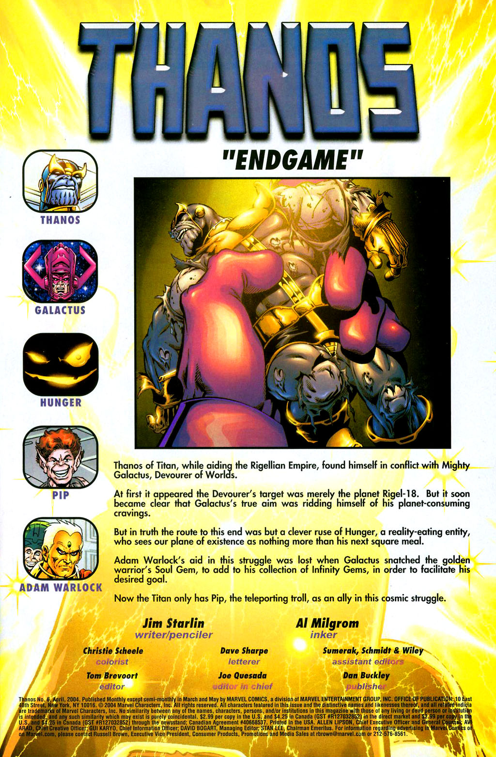 Read online Thanos (2003) comic -  Issue #6 - 2