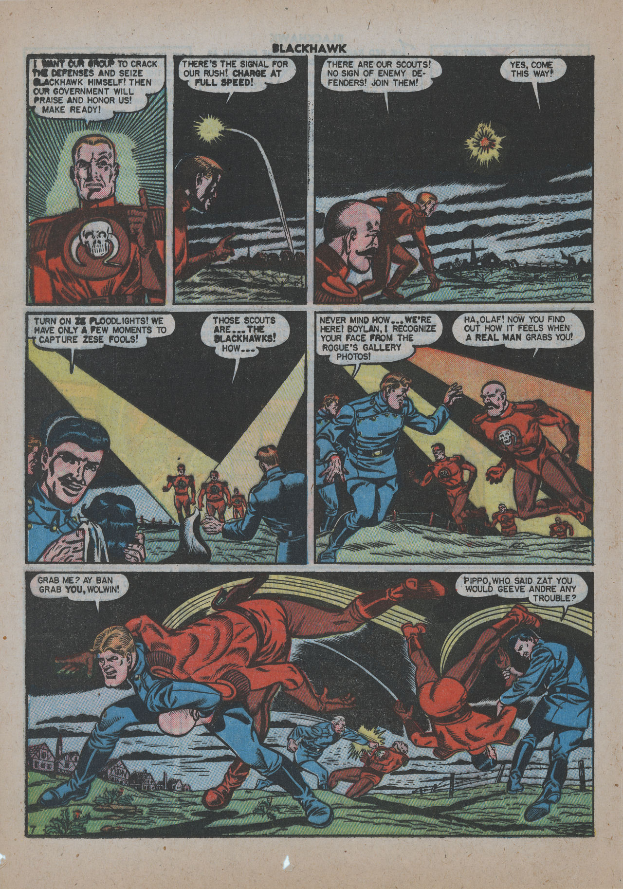Read online Blackhawk (1957) comic -  Issue #40 - 33