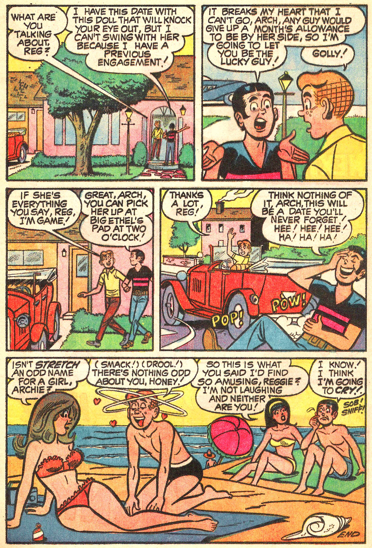 Read online Archie's TV Laugh-Out comic -  Issue #21 - 17