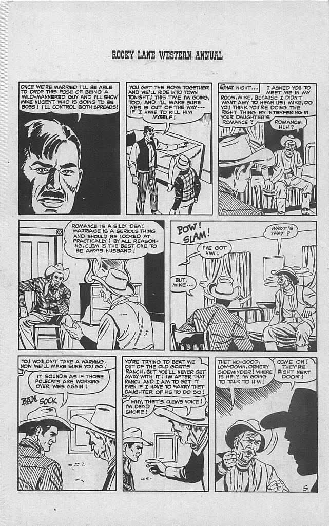 Read online Rocky Lane Western Annual comic -  Issue # Full - 8