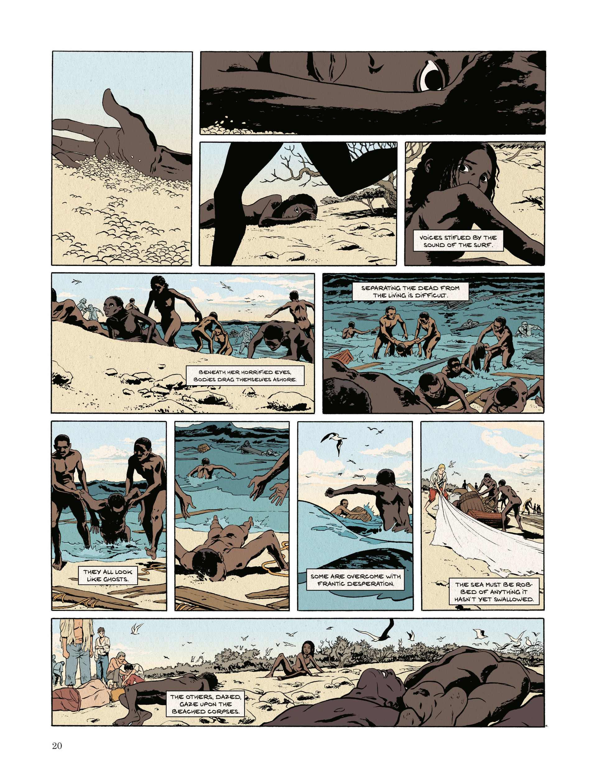 Read online The Forgotten Slaves of Tromelin comic -  Issue # TPB - 22