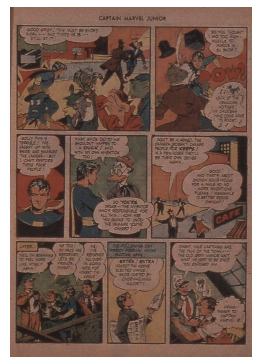 Read online Captain Marvel, Jr. comic -  Issue #32 - 11