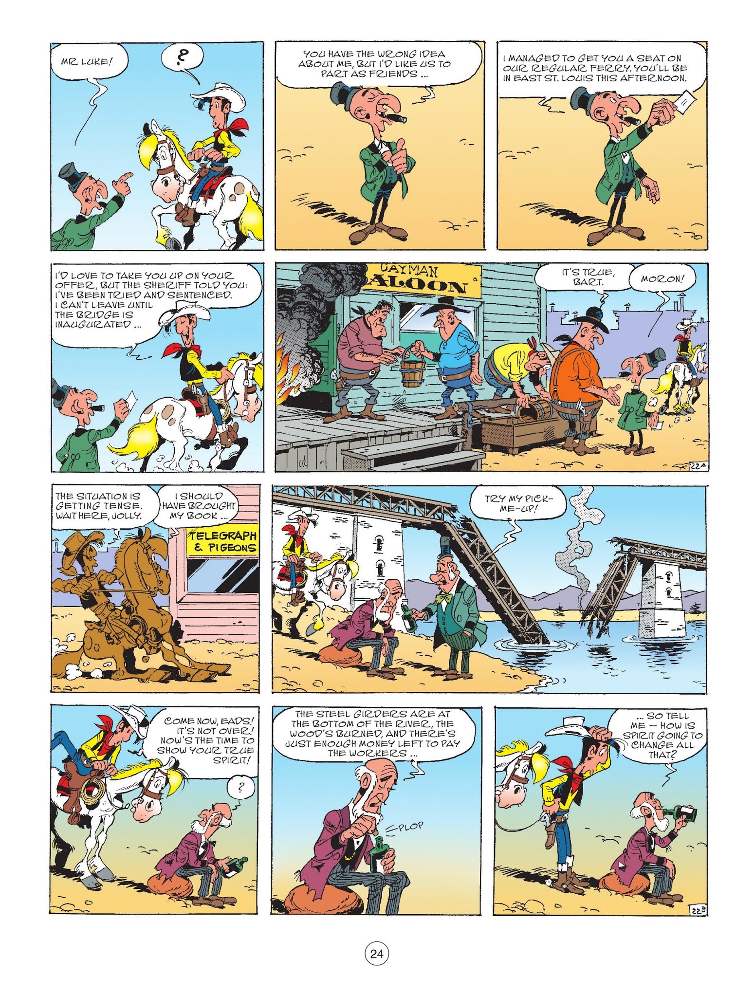 Read online A Lucky Luke Adventure comic -  Issue #68 - 25