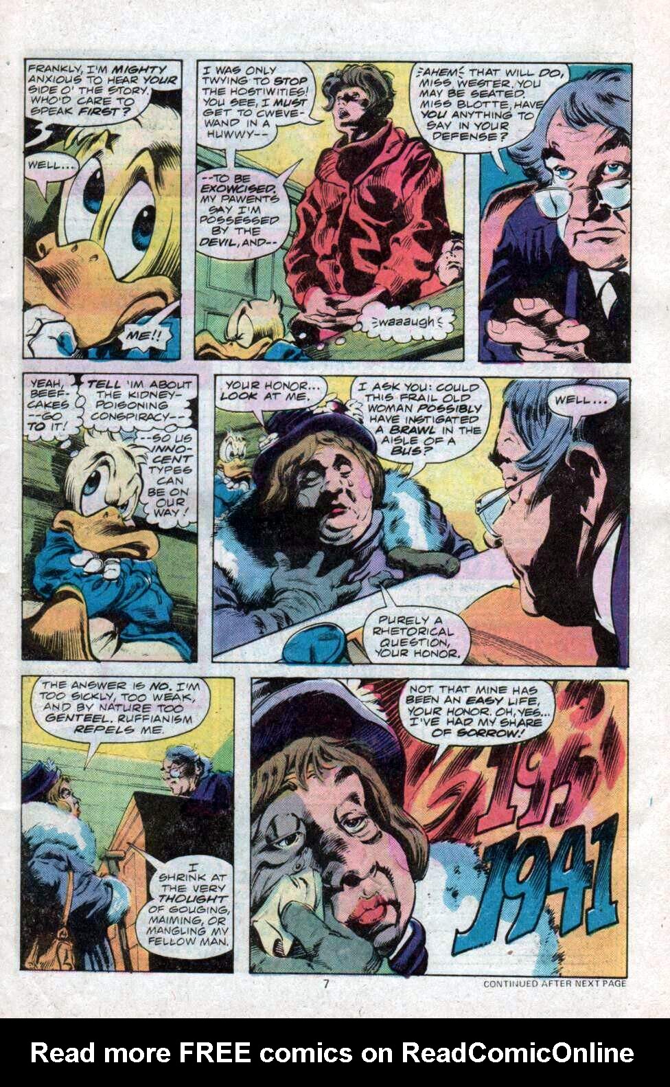 Read online Howard the Duck (1976) comic -  Issue #12 - 6