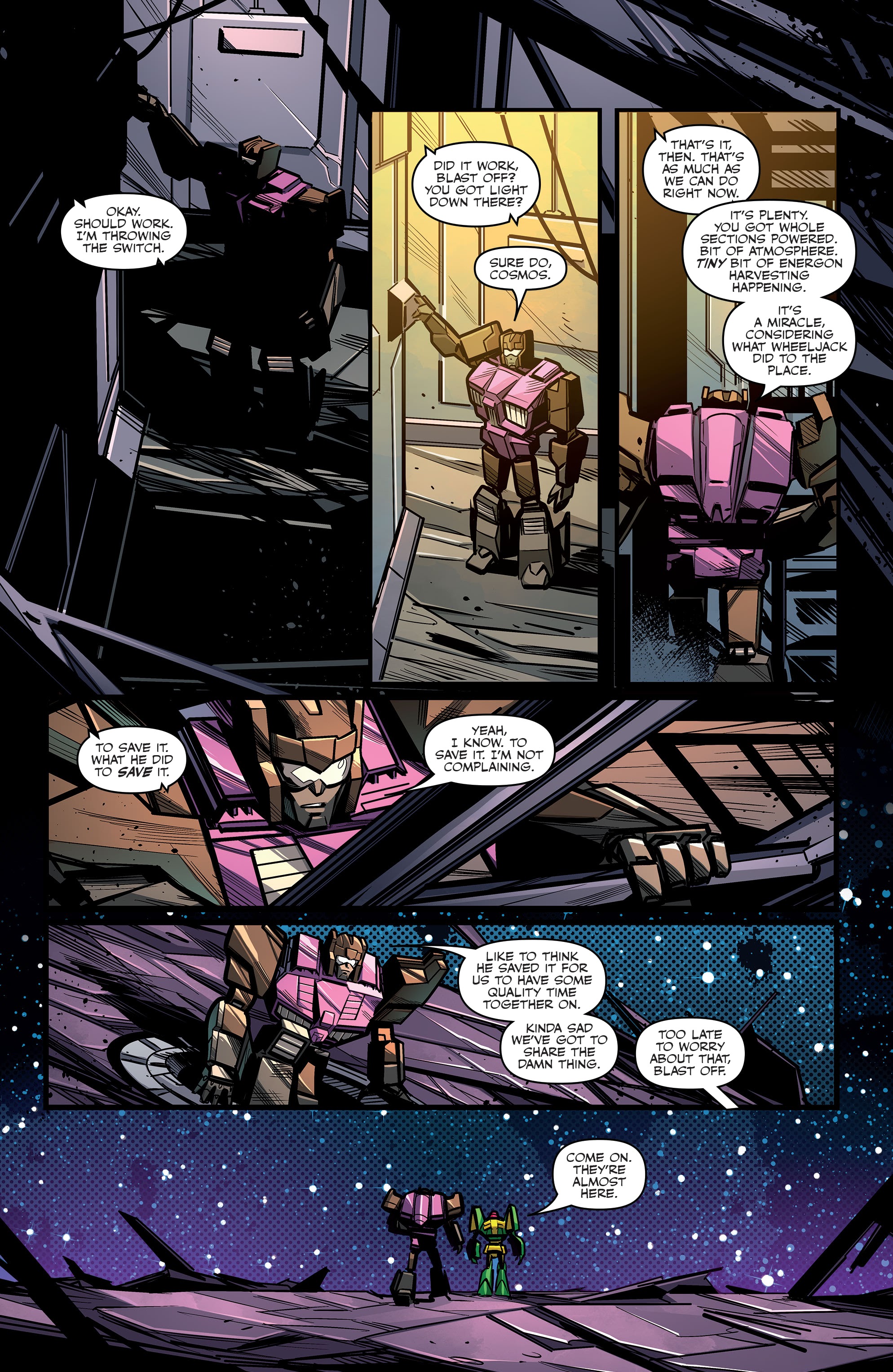 Read online Transformers: Fate of Cybertron comic -  Issue # Full - 41