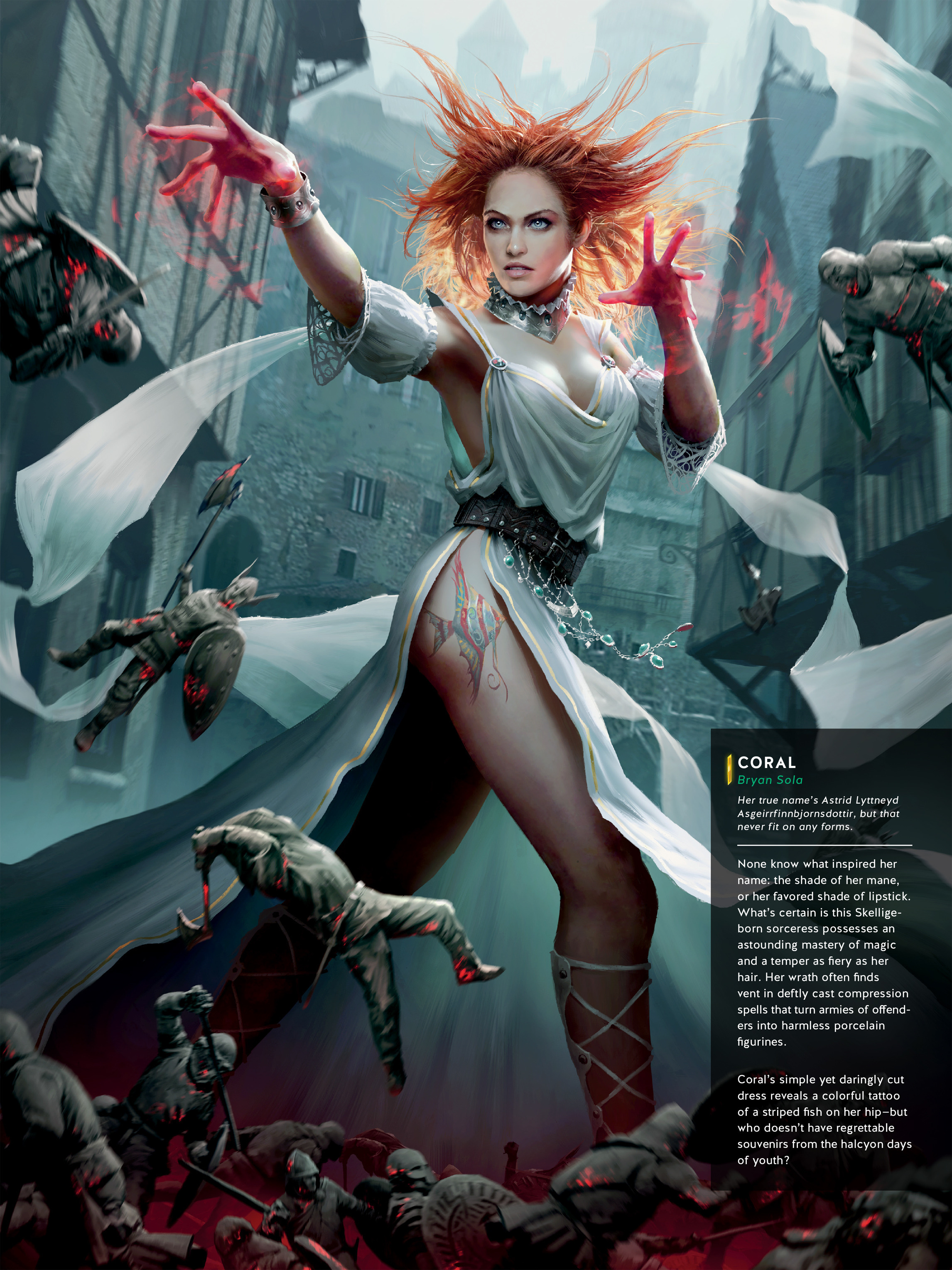 Read online Gwent: Art of the Witcher Card Game comic -  Issue # TPB (Part 2) - 31