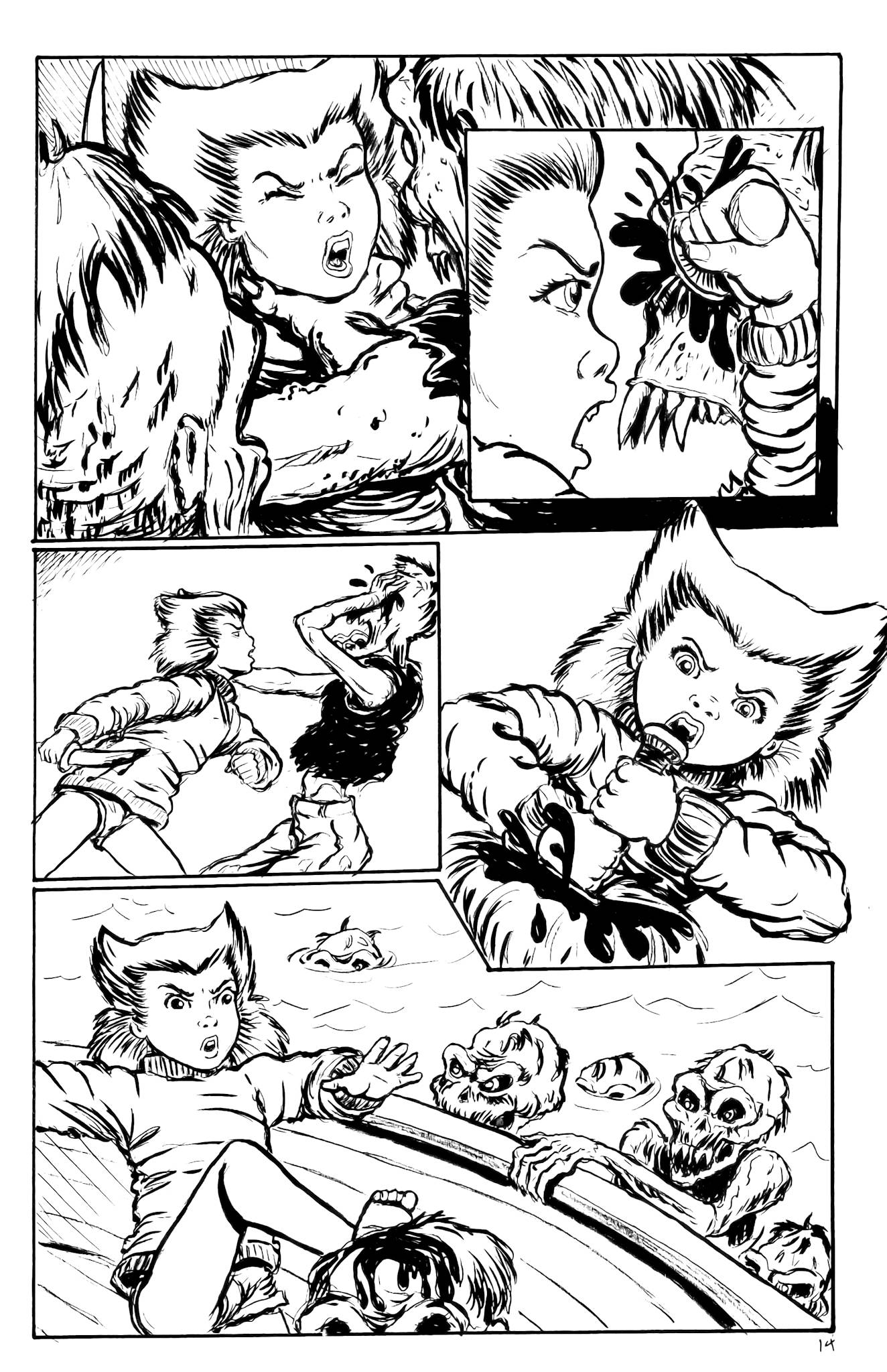 Read online Foxfire (1992) comic -  Issue #2 - 16