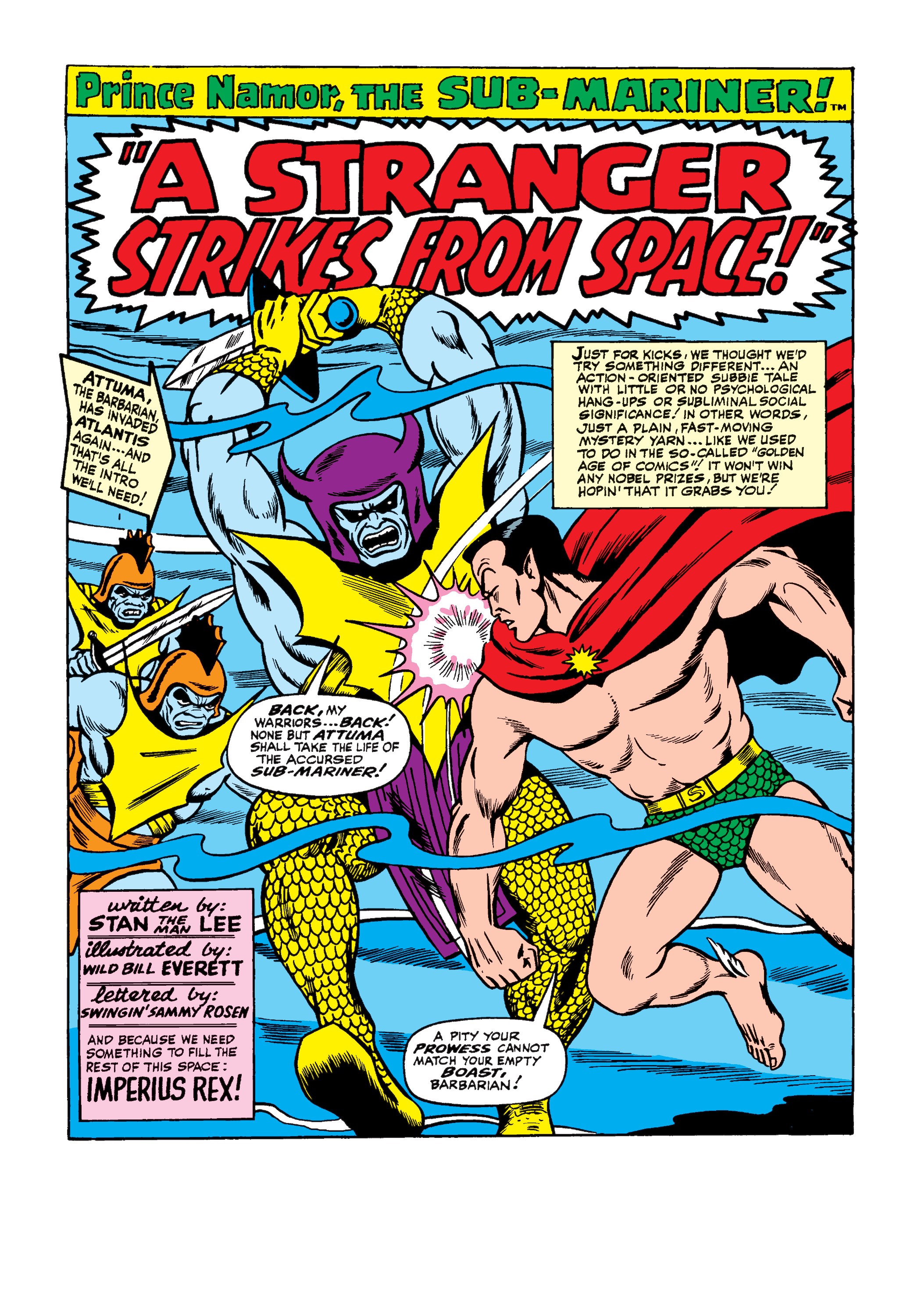 Read online Marvel Masterworks: The Sub-Mariner comic -  Issue # TPB 2 (Part 1) - 10