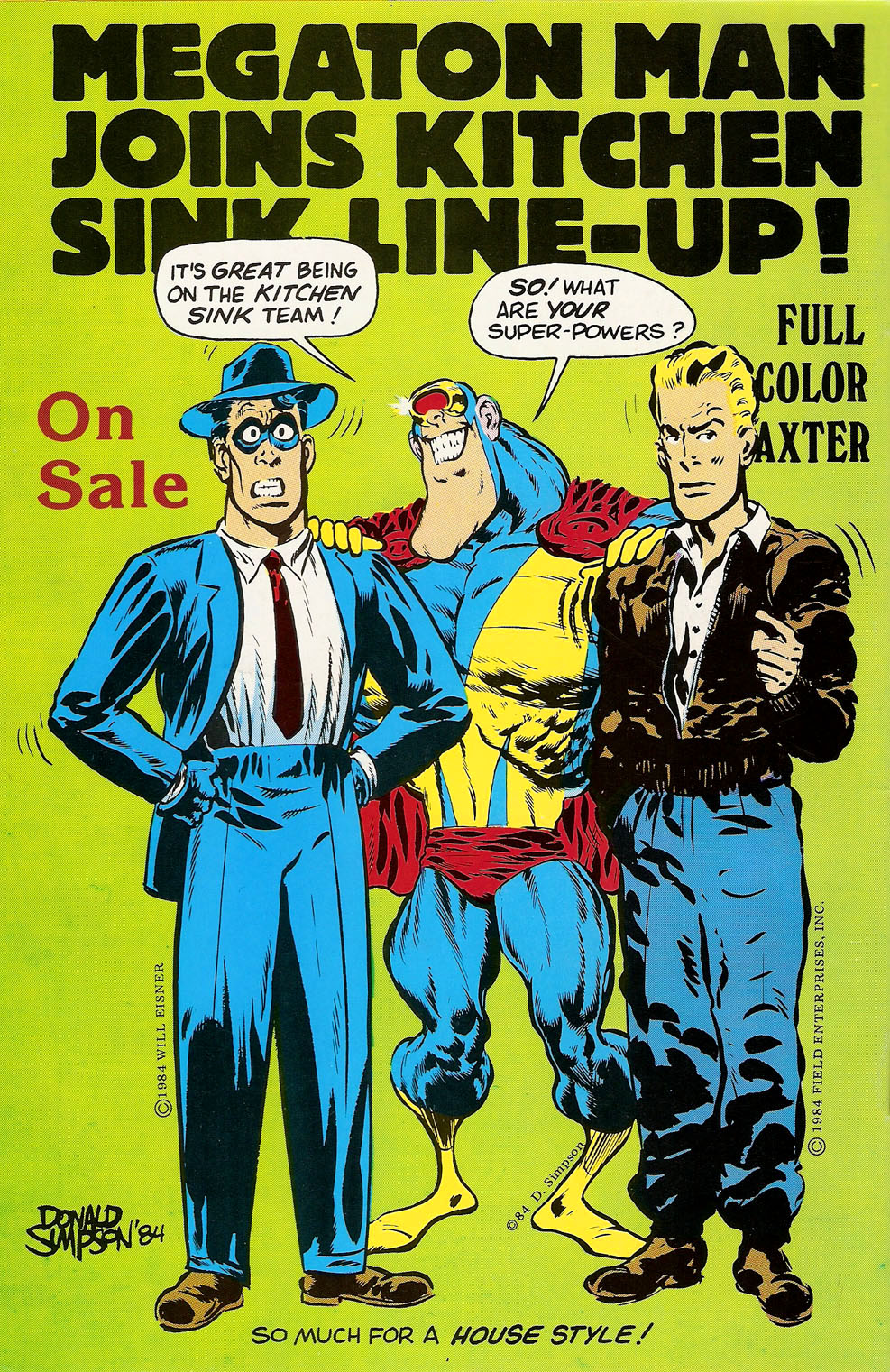 Read online Megaton Man comic -  Issue #1 - 36