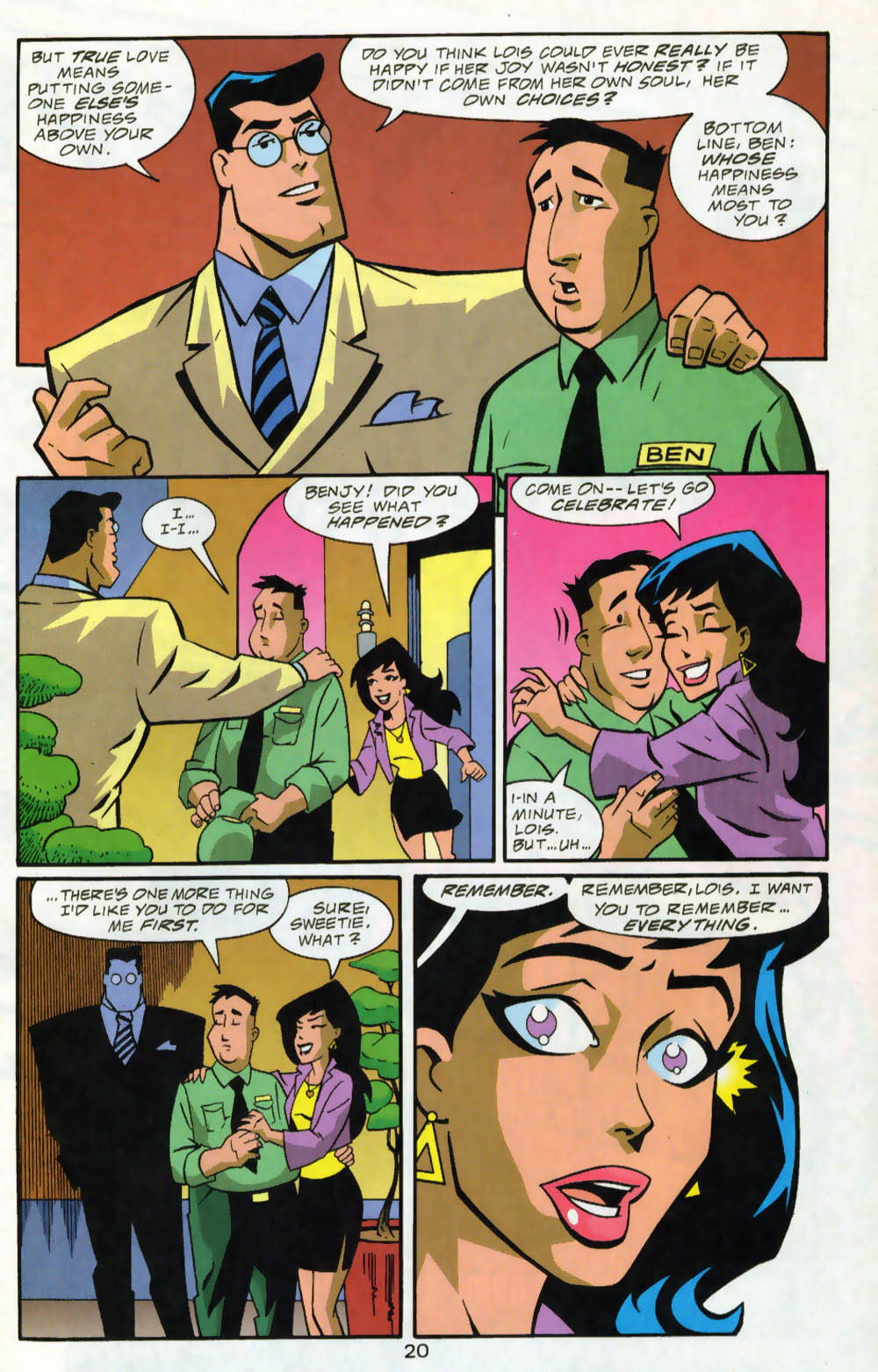 Read online Superman Adventures comic -  Issue #32 - 22