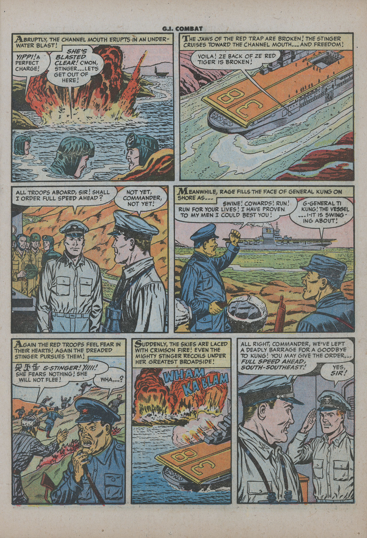 Read online G.I. Combat (1952) comic -  Issue #22 - 11