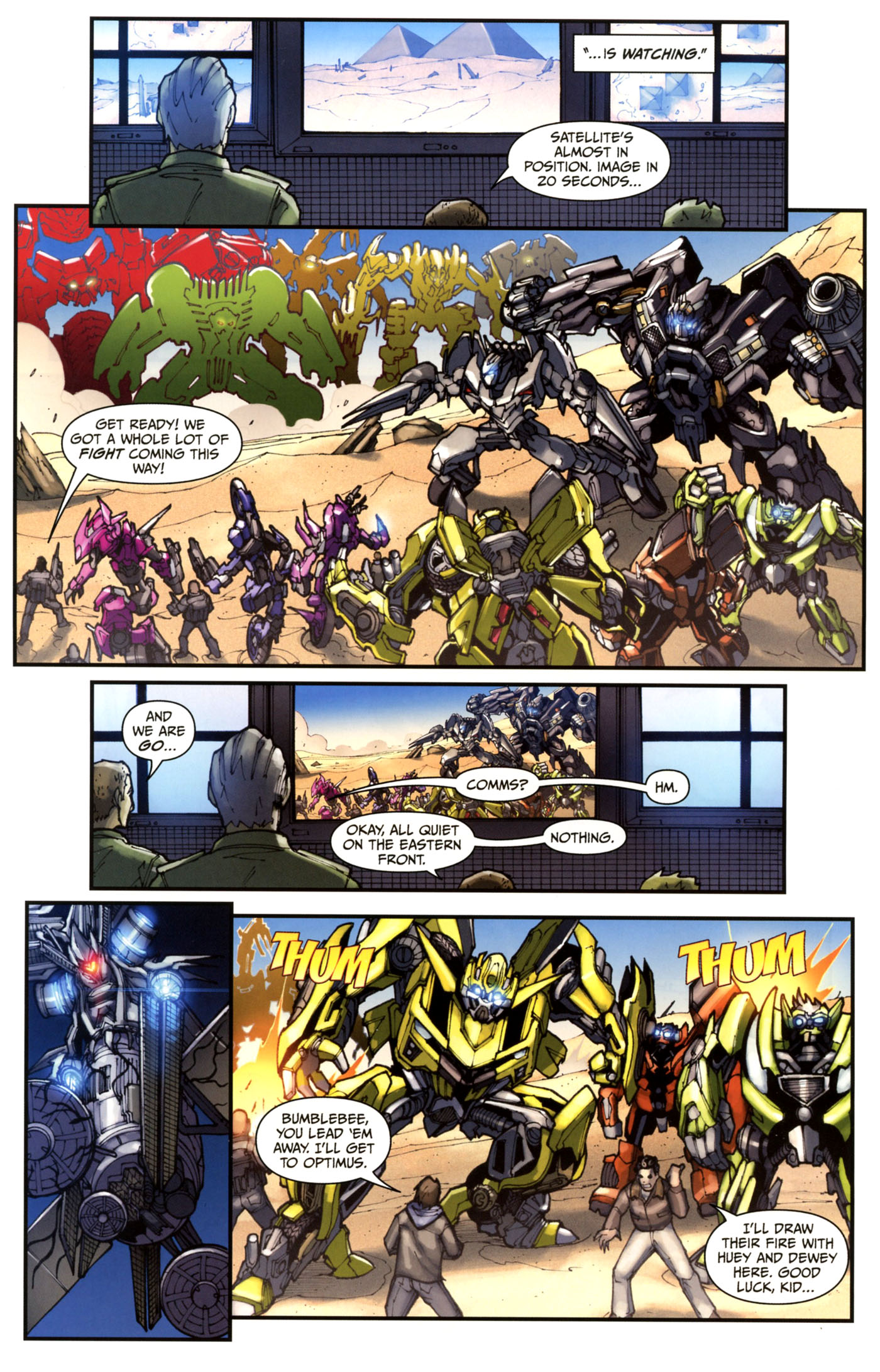 Read online Transformers: Revenge of the Fallen — Official Movie Adaptation comic -  Issue #3 - 23