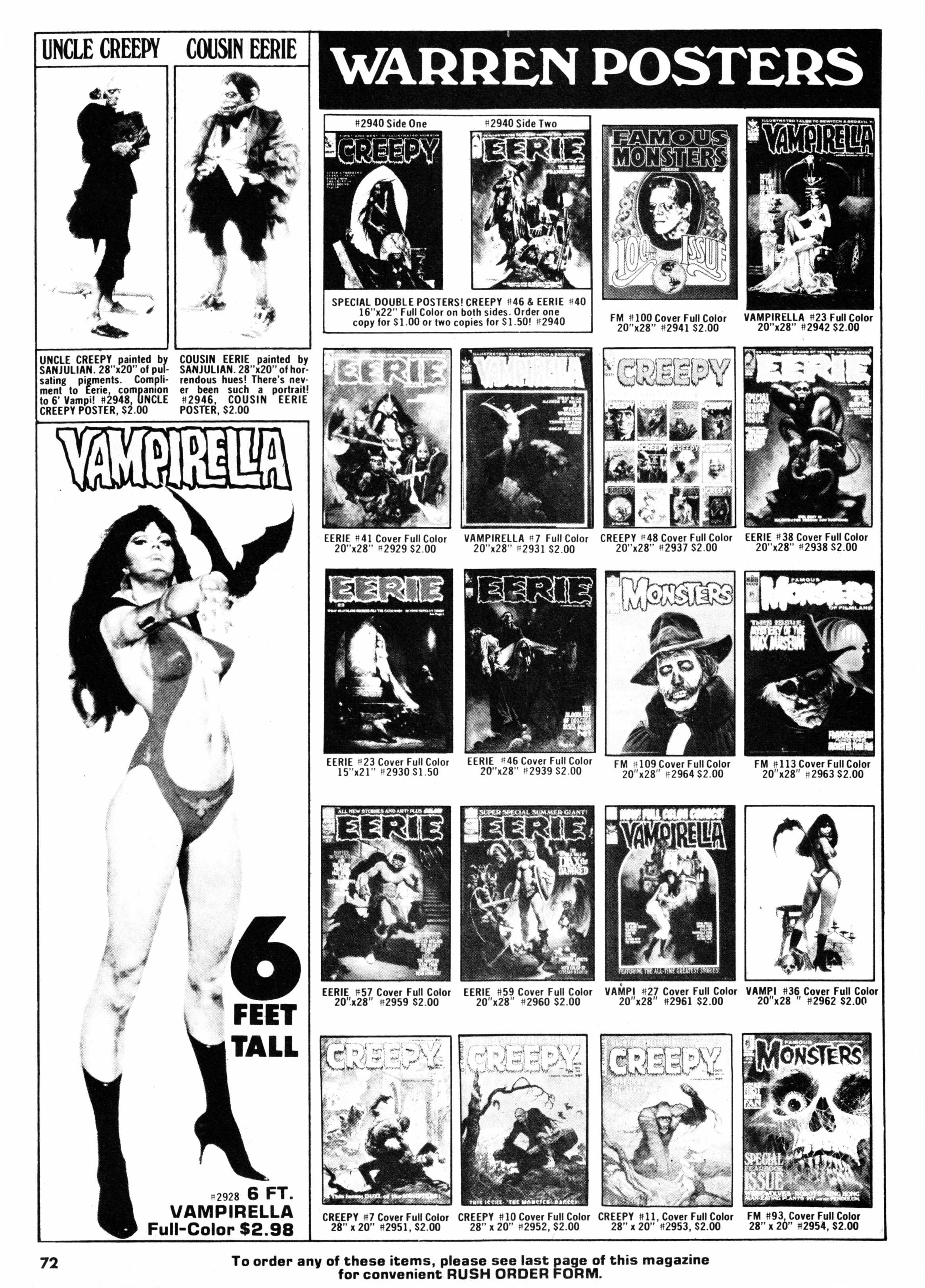 Read online Vampirella (1969) comic -  Issue #63 - 72
