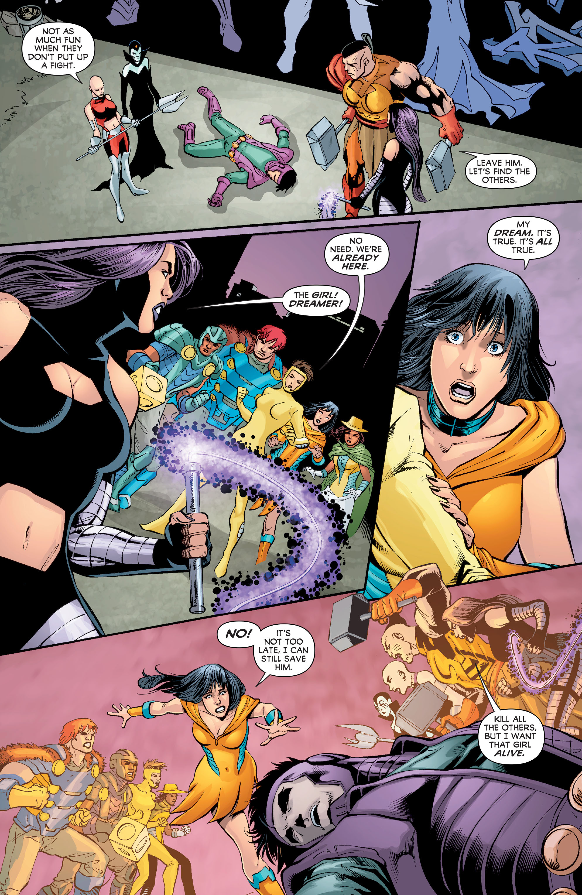 Read online Infinity Man and the Forever People comic -  Issue #8 - 9