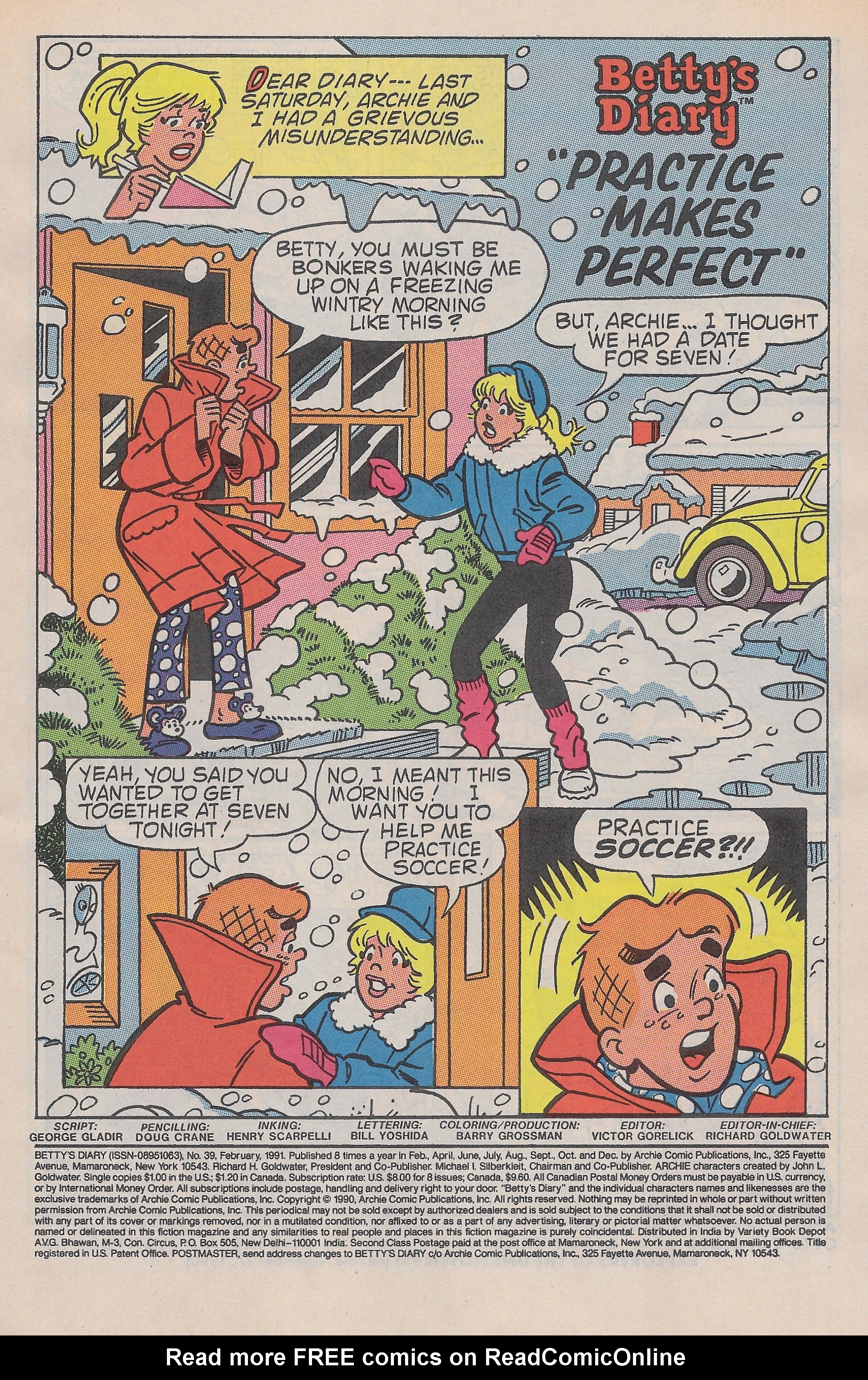 Read online Betty's Diary comic -  Issue #39 - 3