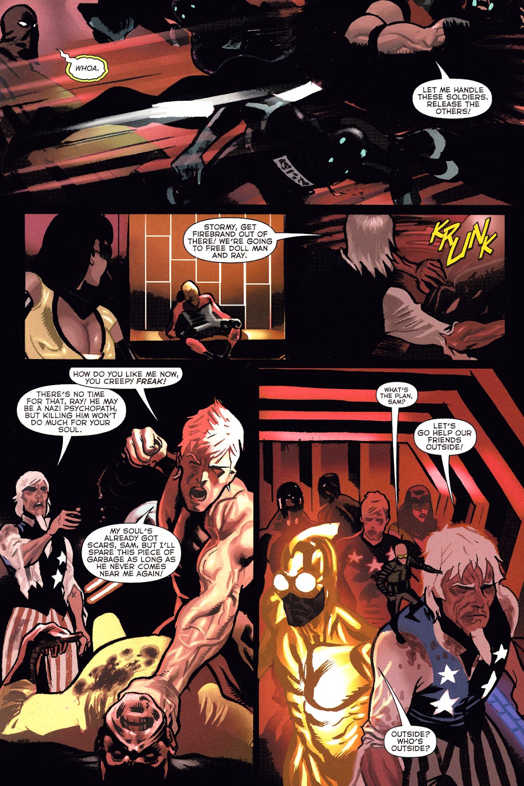 Uncle Sam and the Freedom Fighters (2006) issue 6 - Page 8