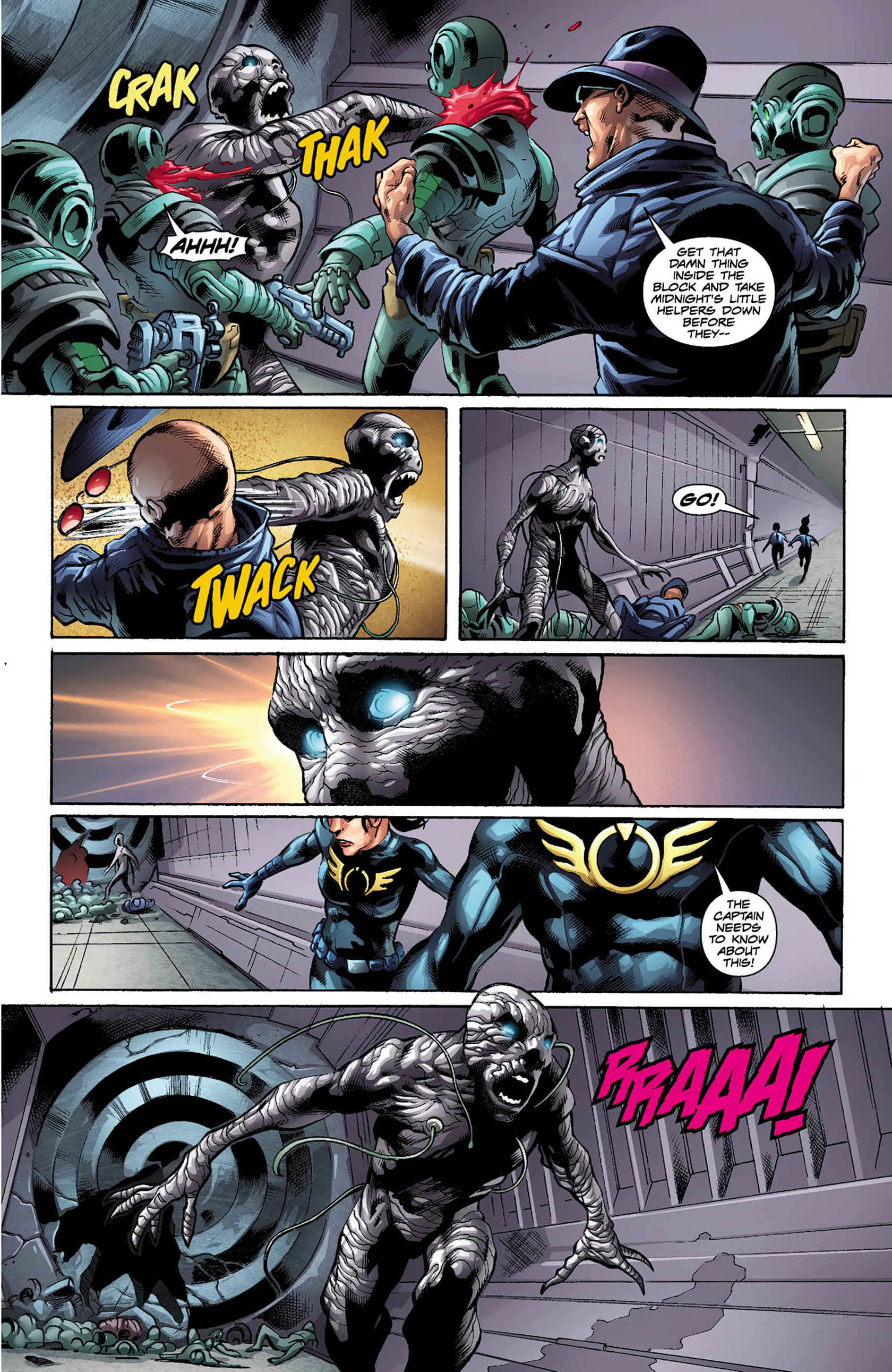 Read online Captain Midnight comic -  Issue #22 - 14