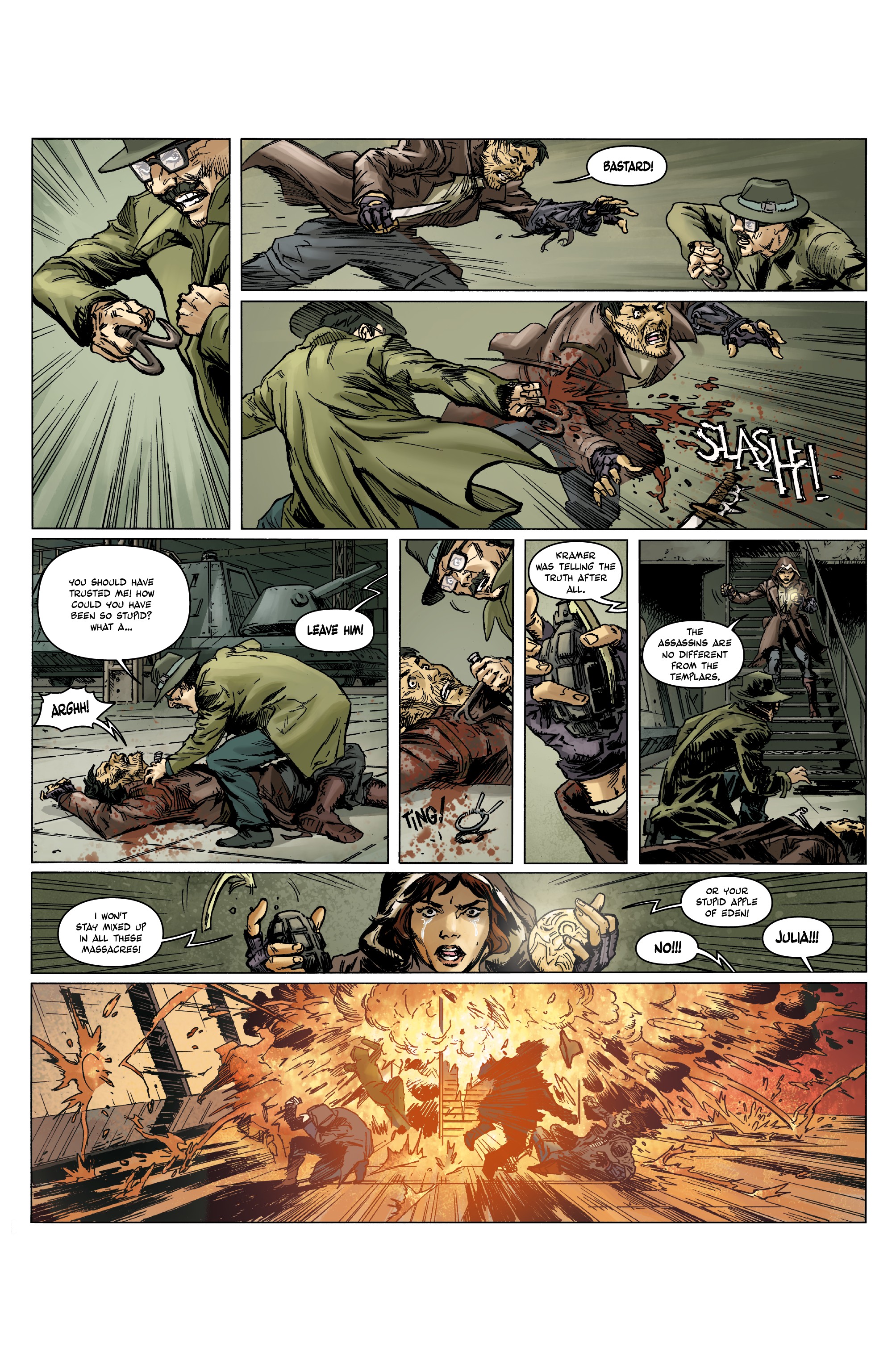 Read online Assassin's Creed: Conspiracies comic -  Issue #2 - 32