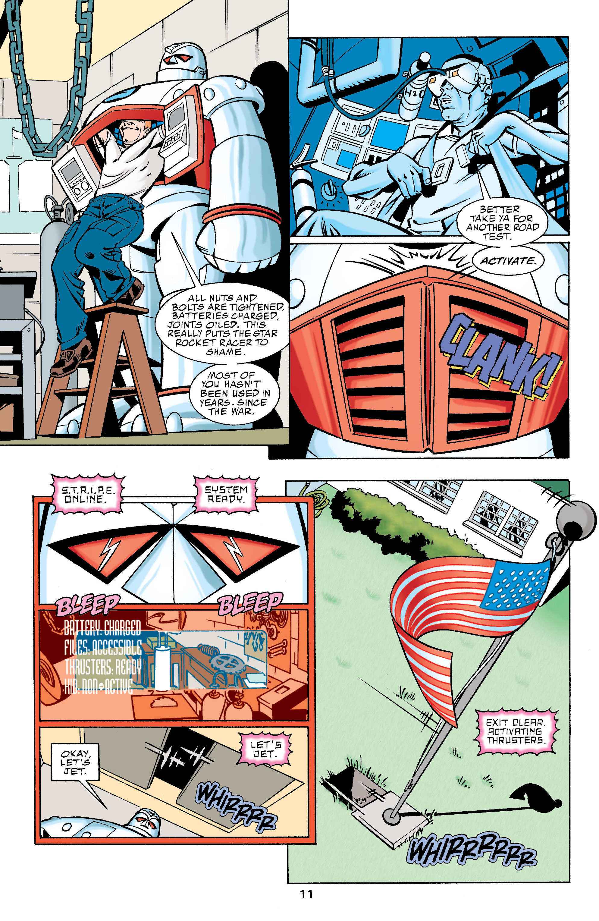 Read online Stars and S.T.R.I.P.E. comic -  Issue #2 - 12