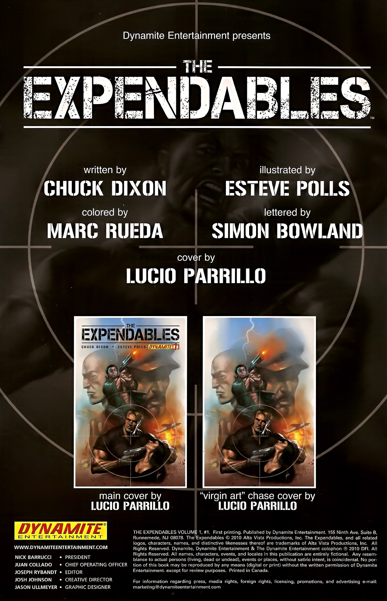 Read online The Expendables comic -  Issue #1 - 2