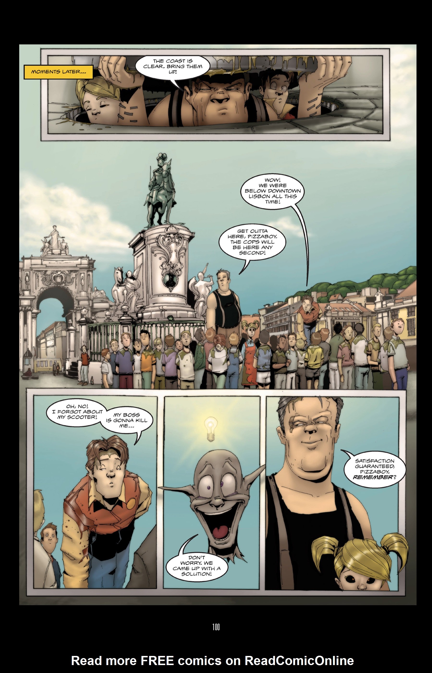 Read online The Incredible Adventures of Dog Mendonca and Pizzaboy comic -  Issue # TPB 1 - 97