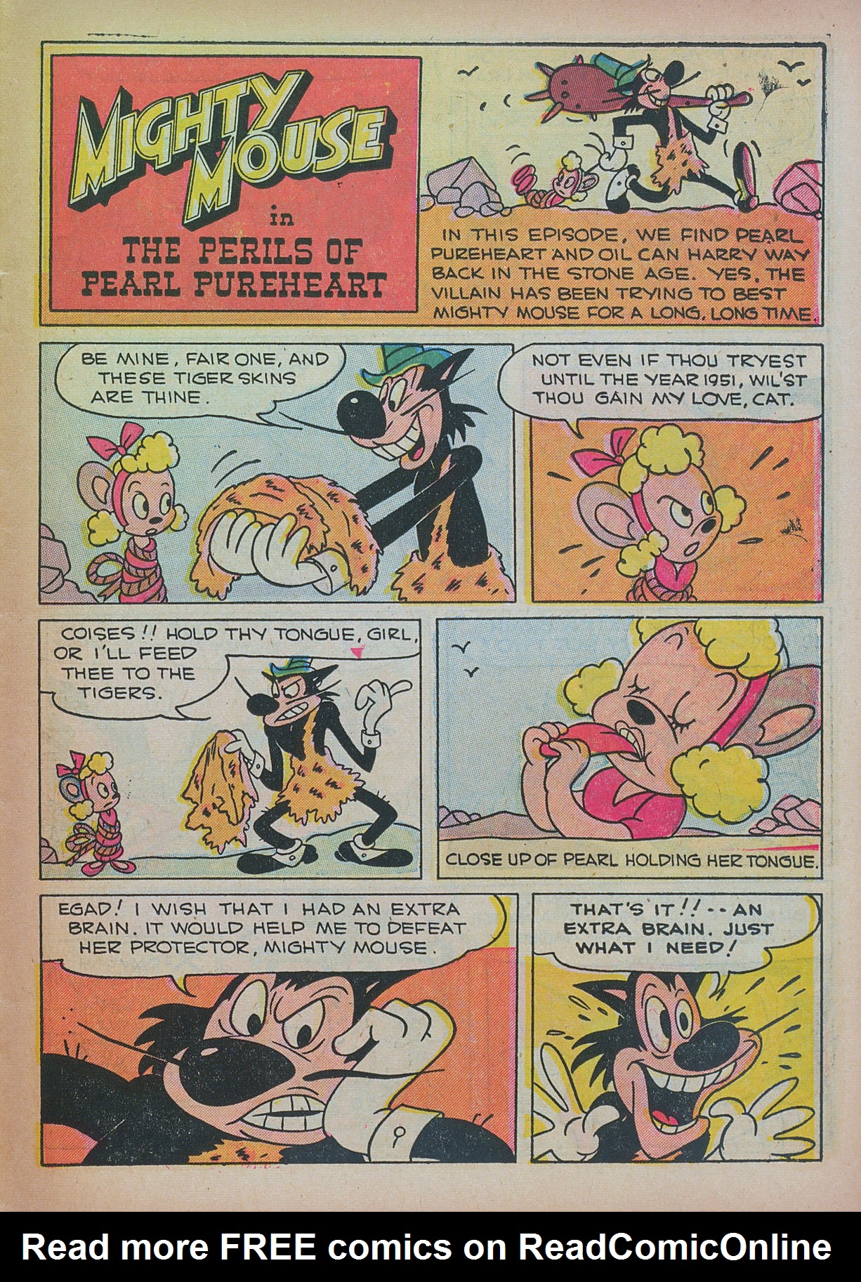 Read online Paul Terry's Mighty Mouse Comics comic -  Issue #26 - 11