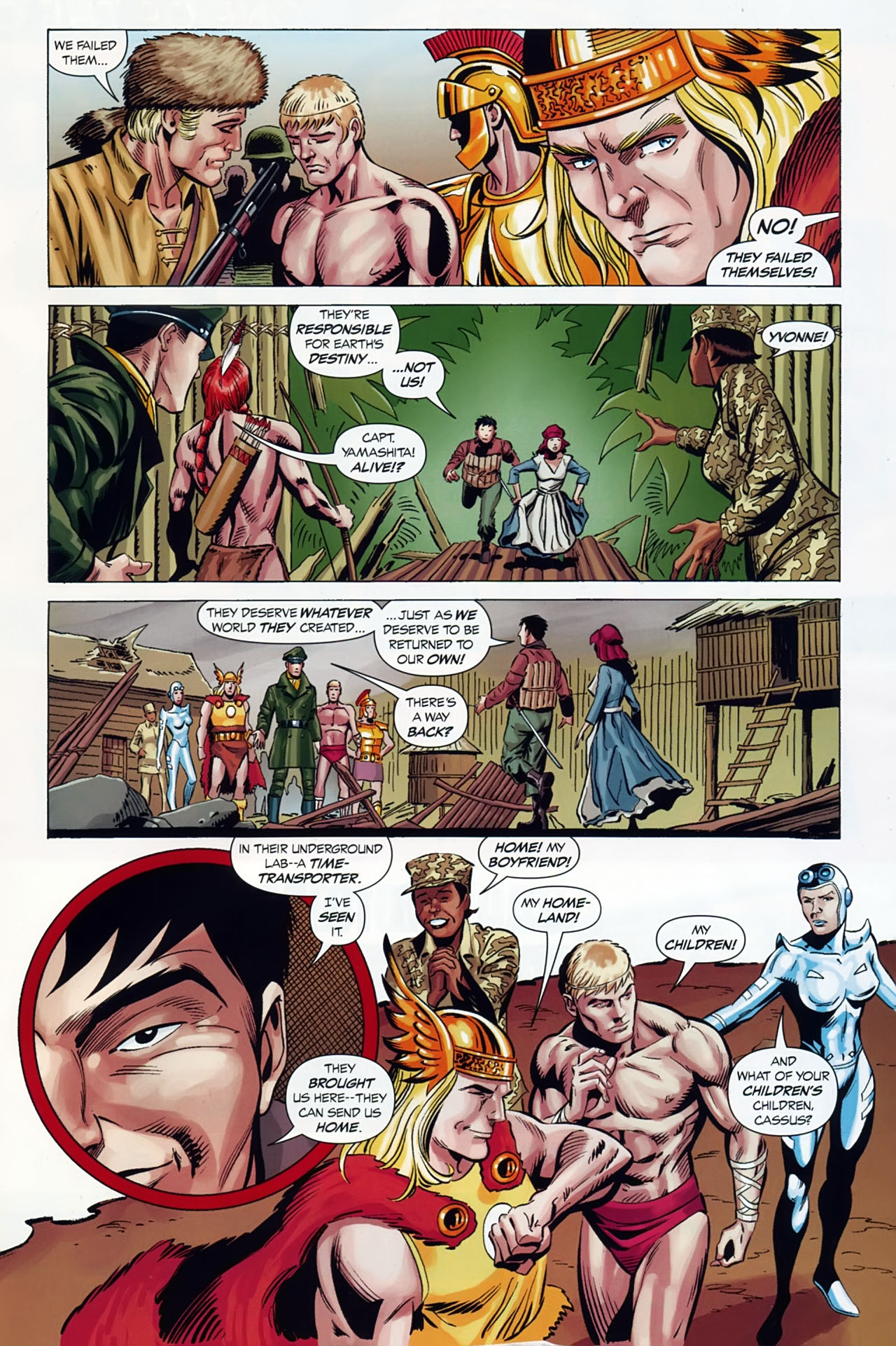 Read online The War That Time Forgot comic -  Issue #10 - 17