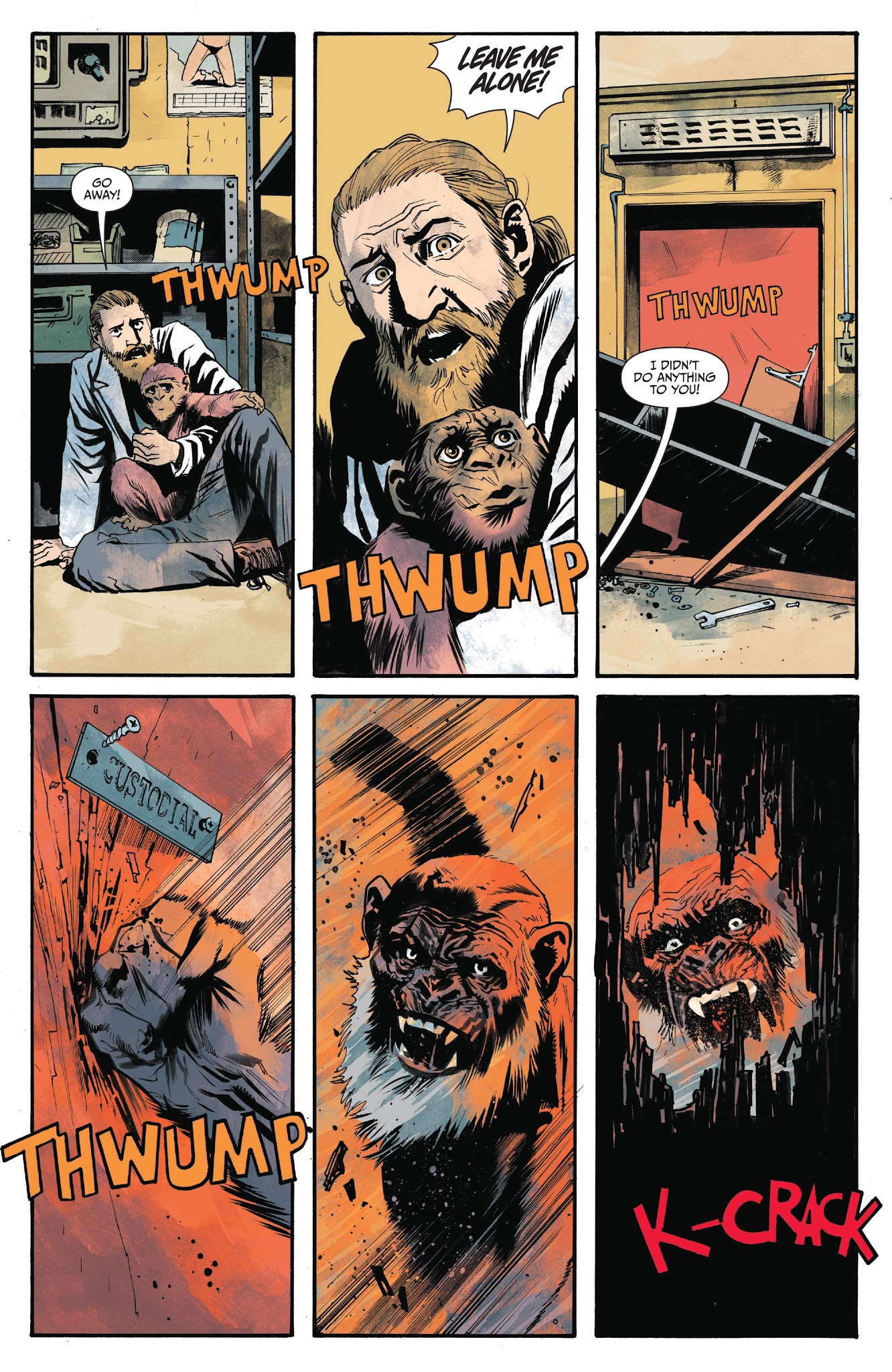 Read online War for the Planet of the Apes comic -  Issue #4 - 9
