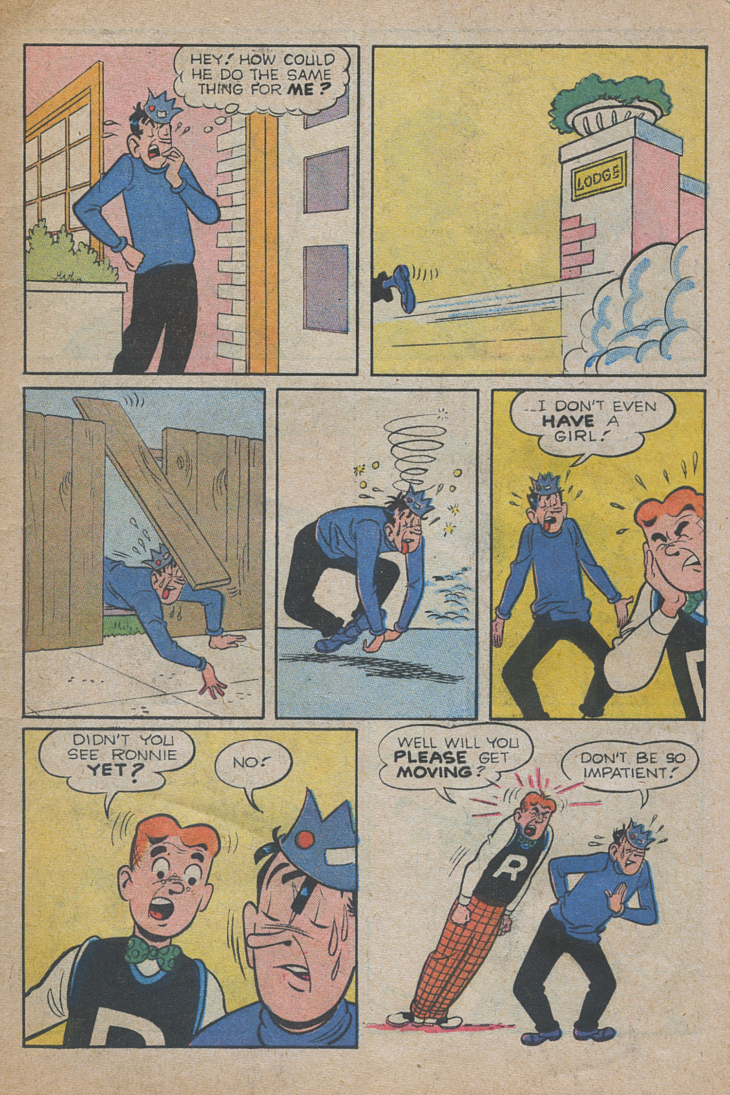 Read online Archie's Pal Jughead comic -  Issue #69 - 7