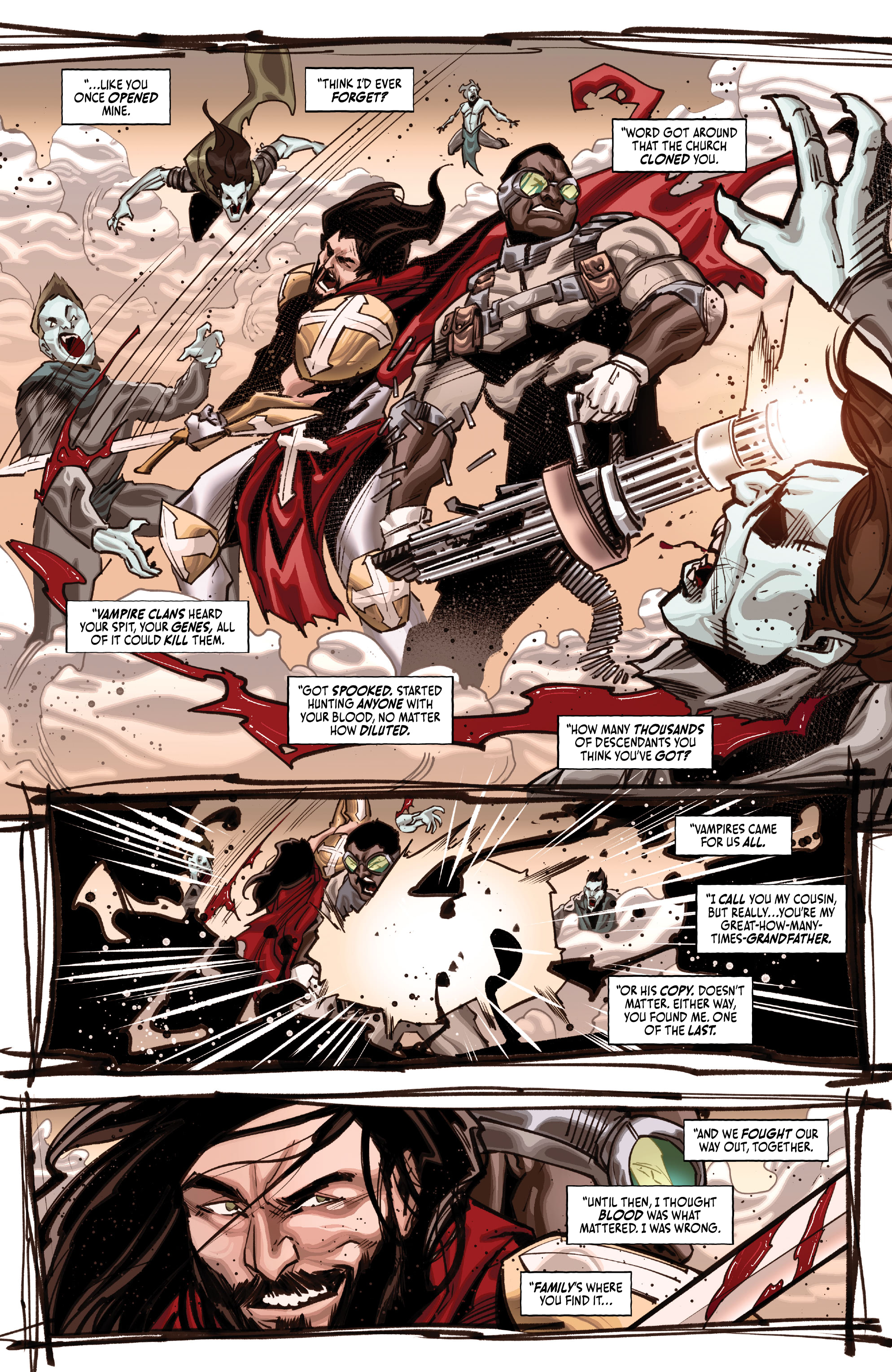 Read online Loaded Bible: Blood Of My Blood comic -  Issue #3 - 8