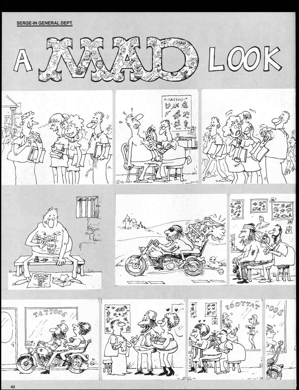 Read online MAD comic -  Issue #316 - 42