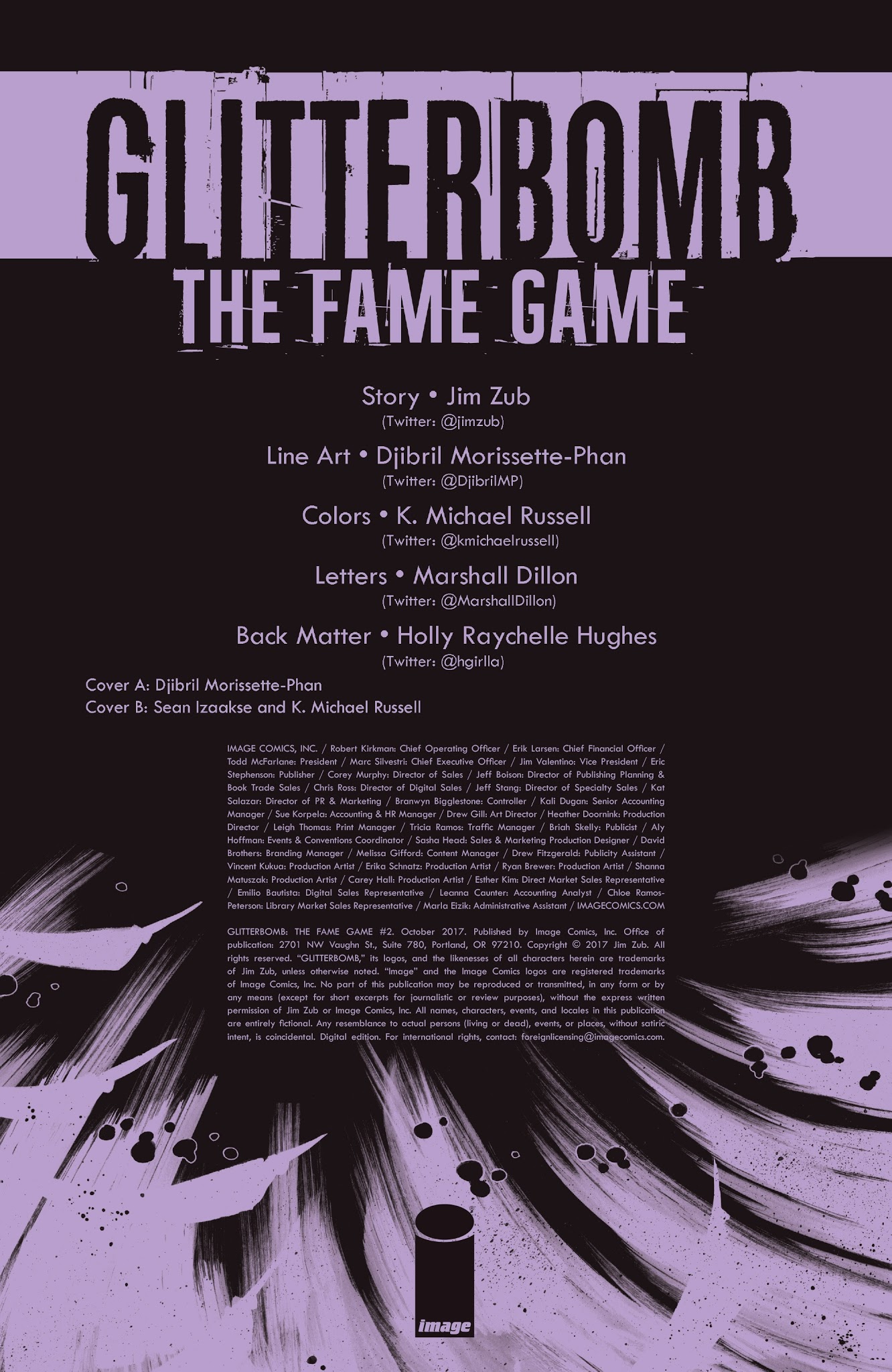 Read online Glitterbomb: The Fame Game comic -  Issue #2 - 2