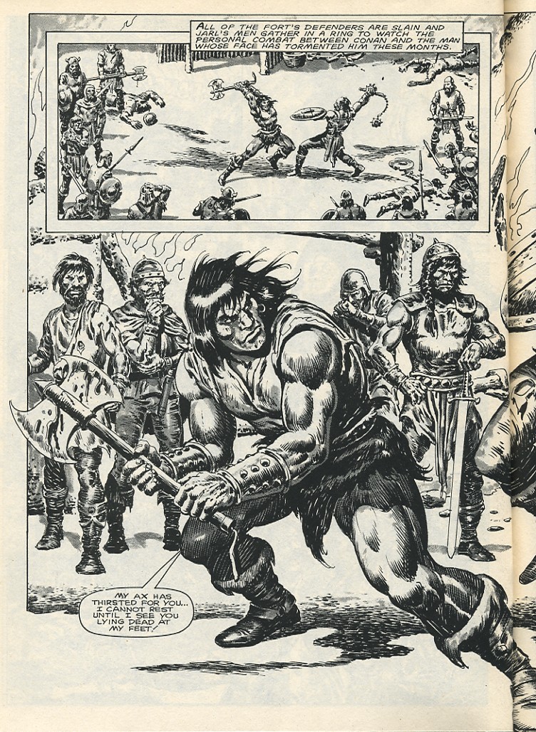 Read online The Savage Sword Of Conan comic -  Issue #140 - 50