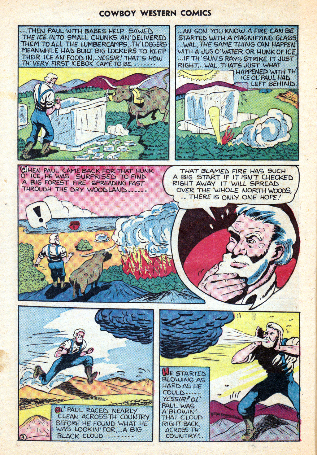 Read online Cowboy Western Comics (1948) comic -  Issue #33 - 24