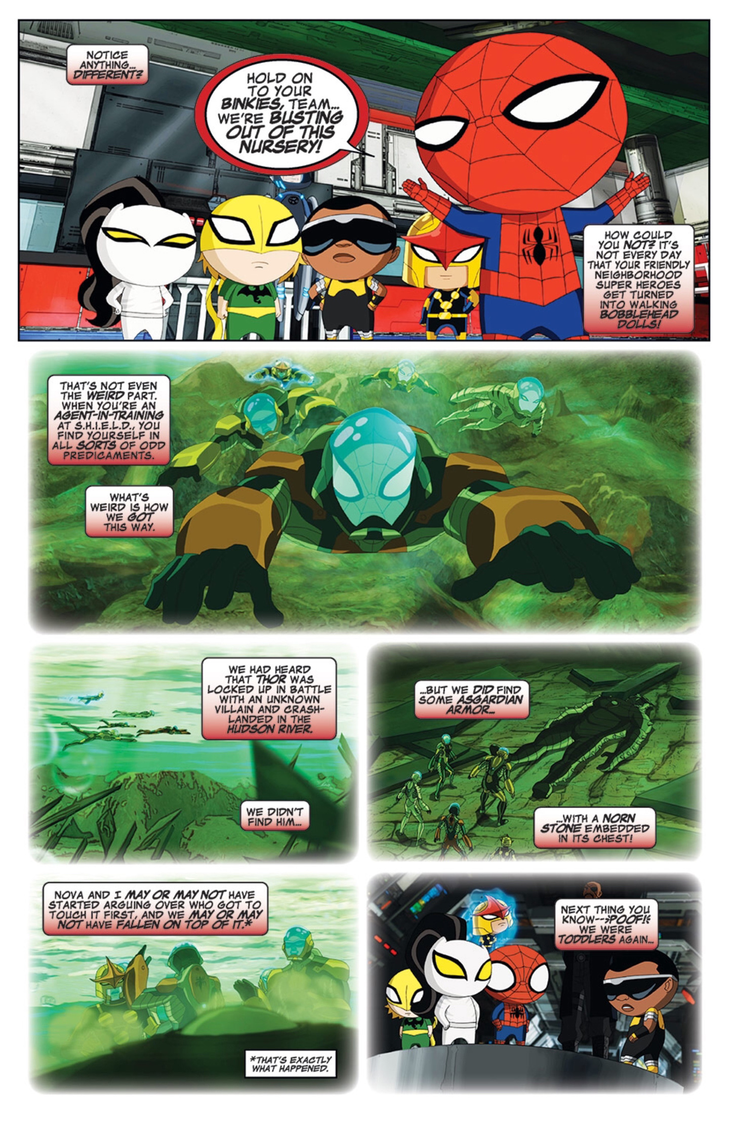 Read online Marvel Universe Ultimate Spider-Man: Web Warriors comic -  Issue #4 - 3