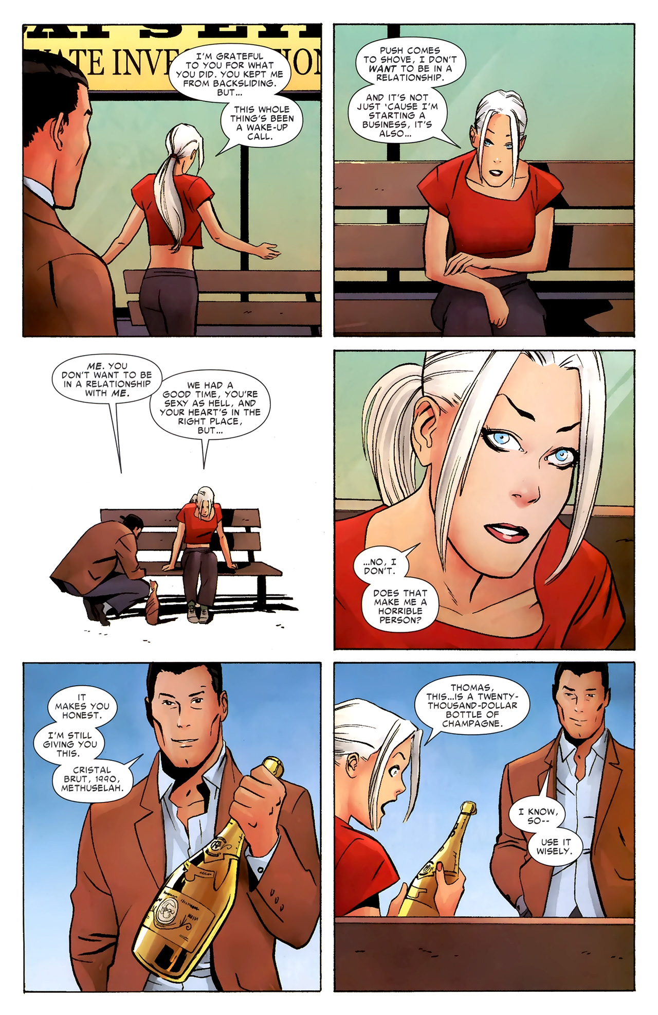 Read online Marvel Divas comic -  Issue #4 - 22