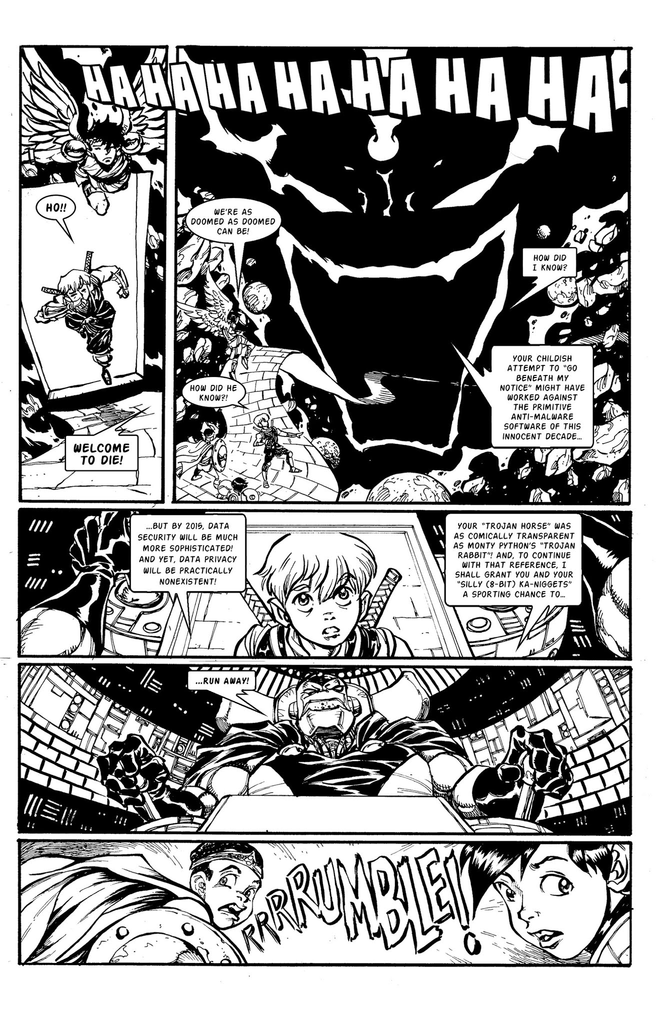 Read online Super Ninja High School comic -  Issue # Full - 17