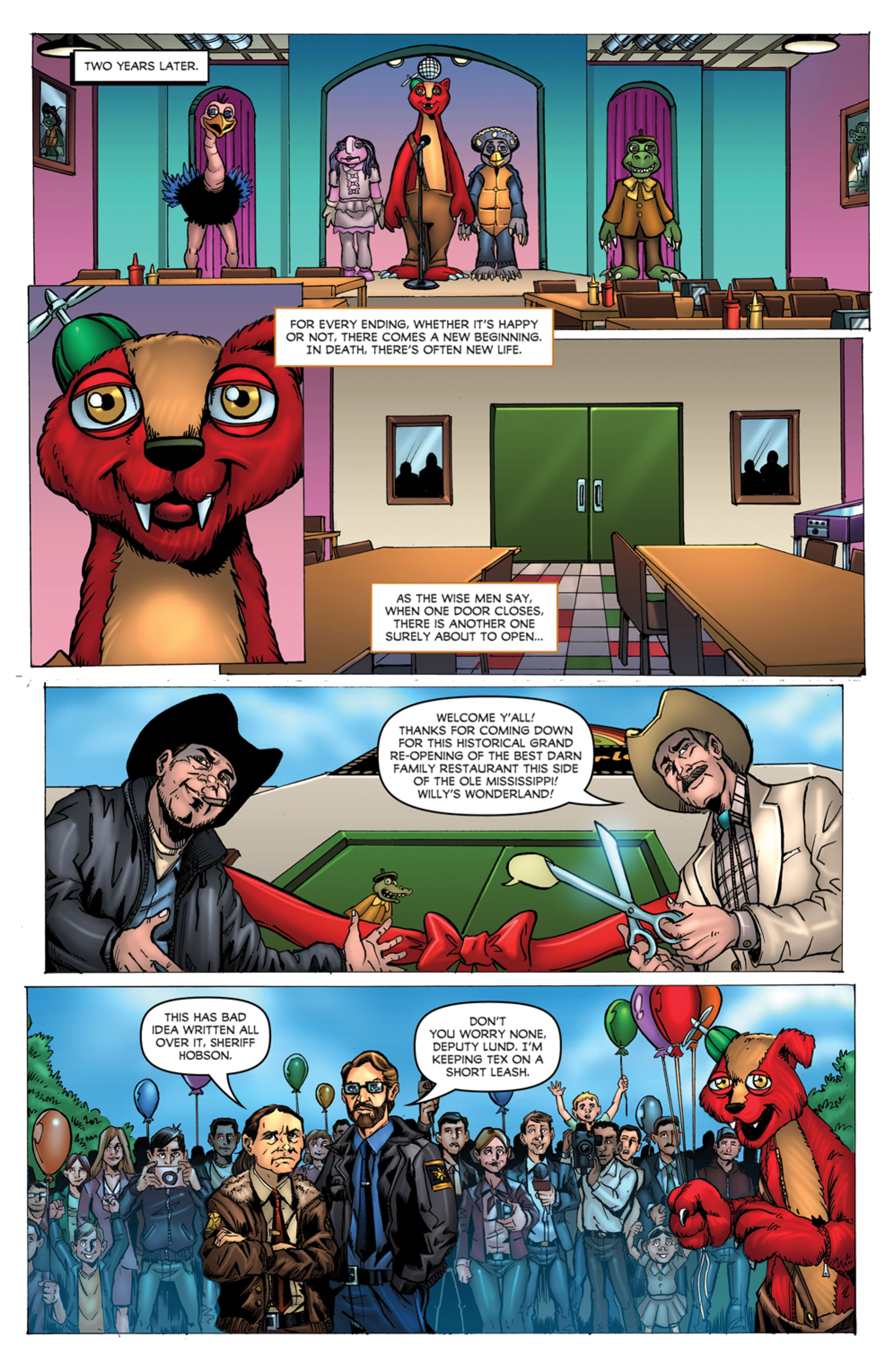 Read online Willy's Wonderland comic -  Issue #1 - 8