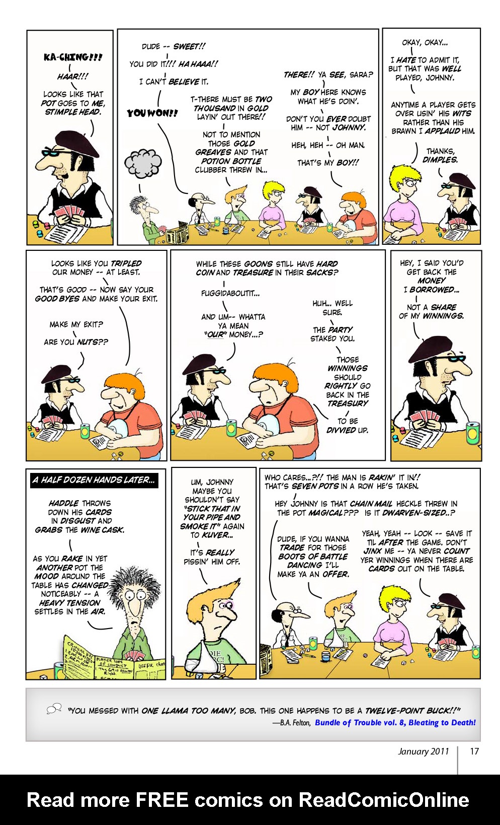 Read online Knights of the Dinner Table comic -  Issue #171 - 19