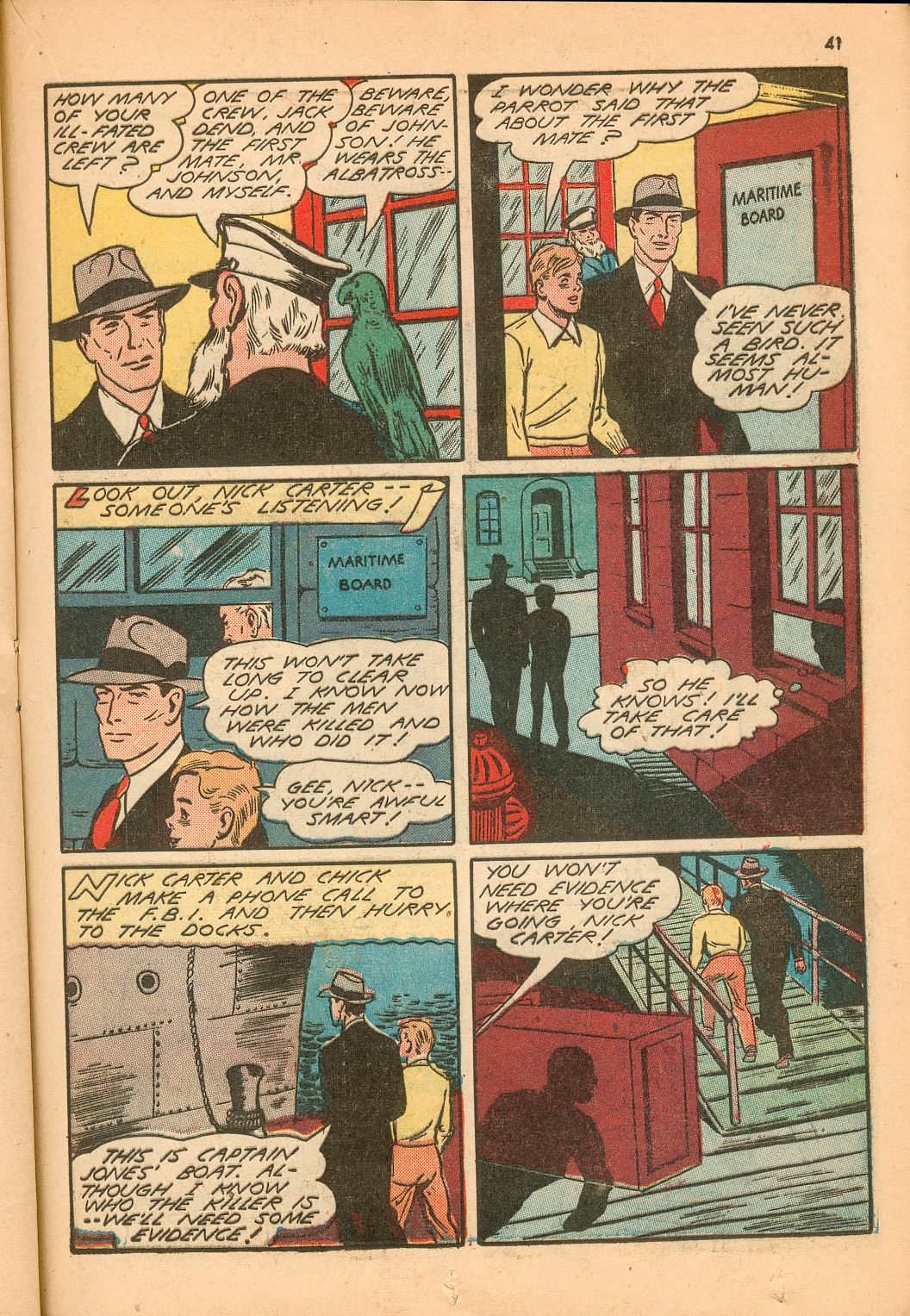 Read online Shadow Comics comic -  Issue #28 - 40