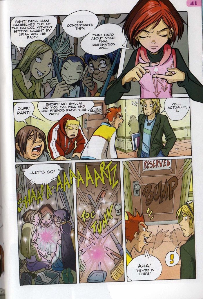 Read online W.i.t.c.h. comic -  Issue #26 - 27