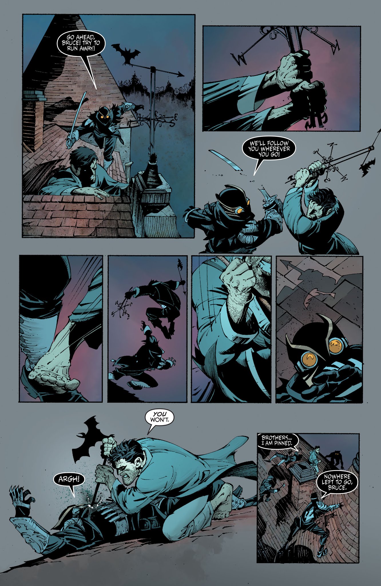 Read online Batman (2011) comic -  Issue # _The Court of Owls Saga (DC Essential Edition) (Part 2) - 74
