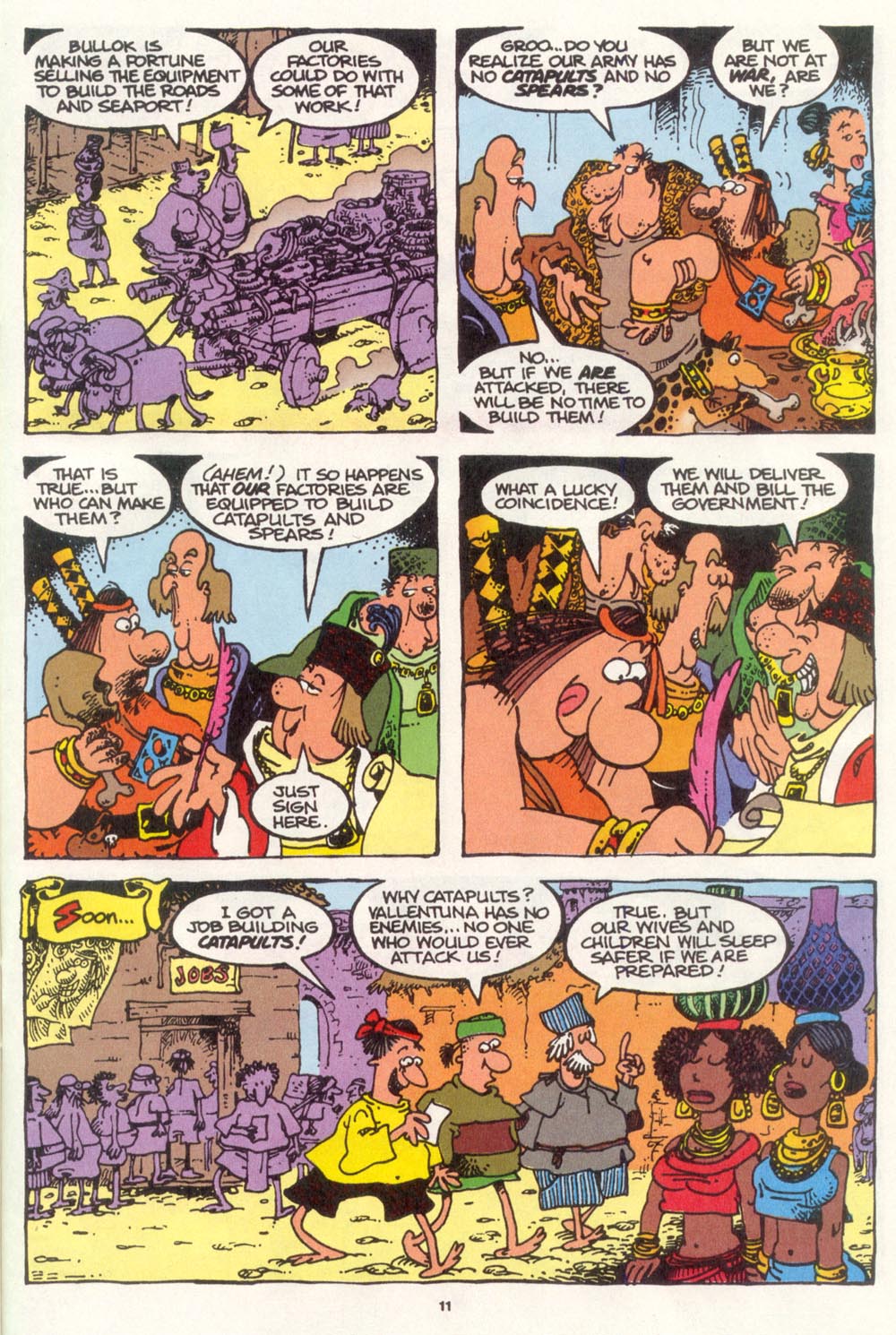 Read online Sergio Aragonés Groo the Wanderer comic -  Issue #109 - 13