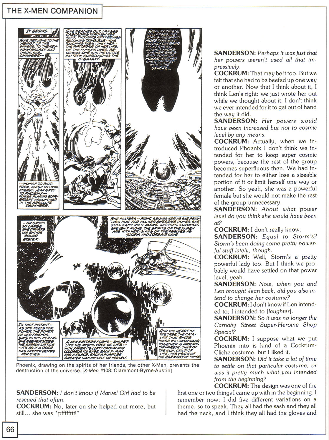 Read online The X-Men Companion comic -  Issue #1 - 66