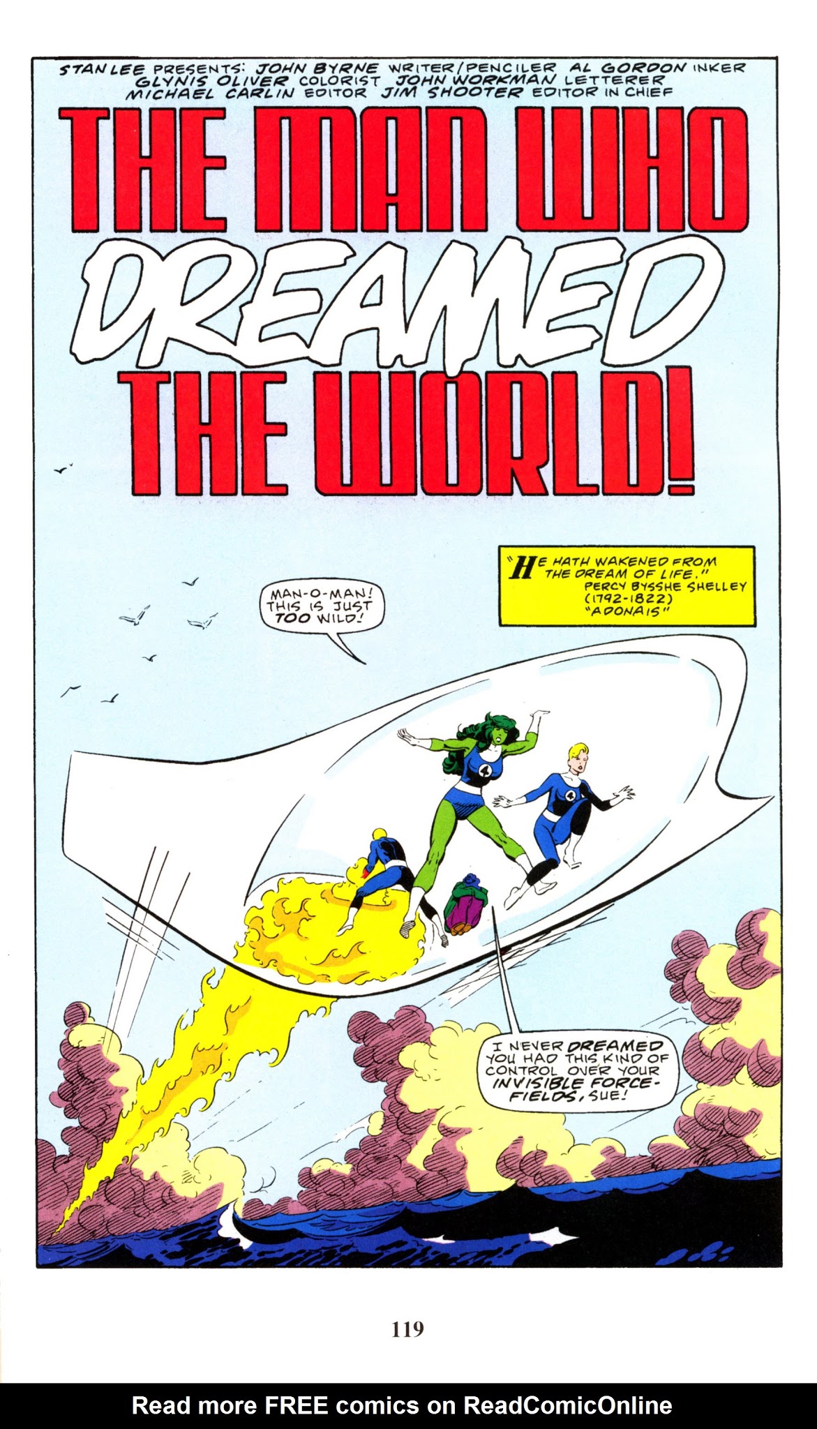 Read online Fantastic Four Visionaries: John Byrne comic -  Issue # TPB 8 - 120