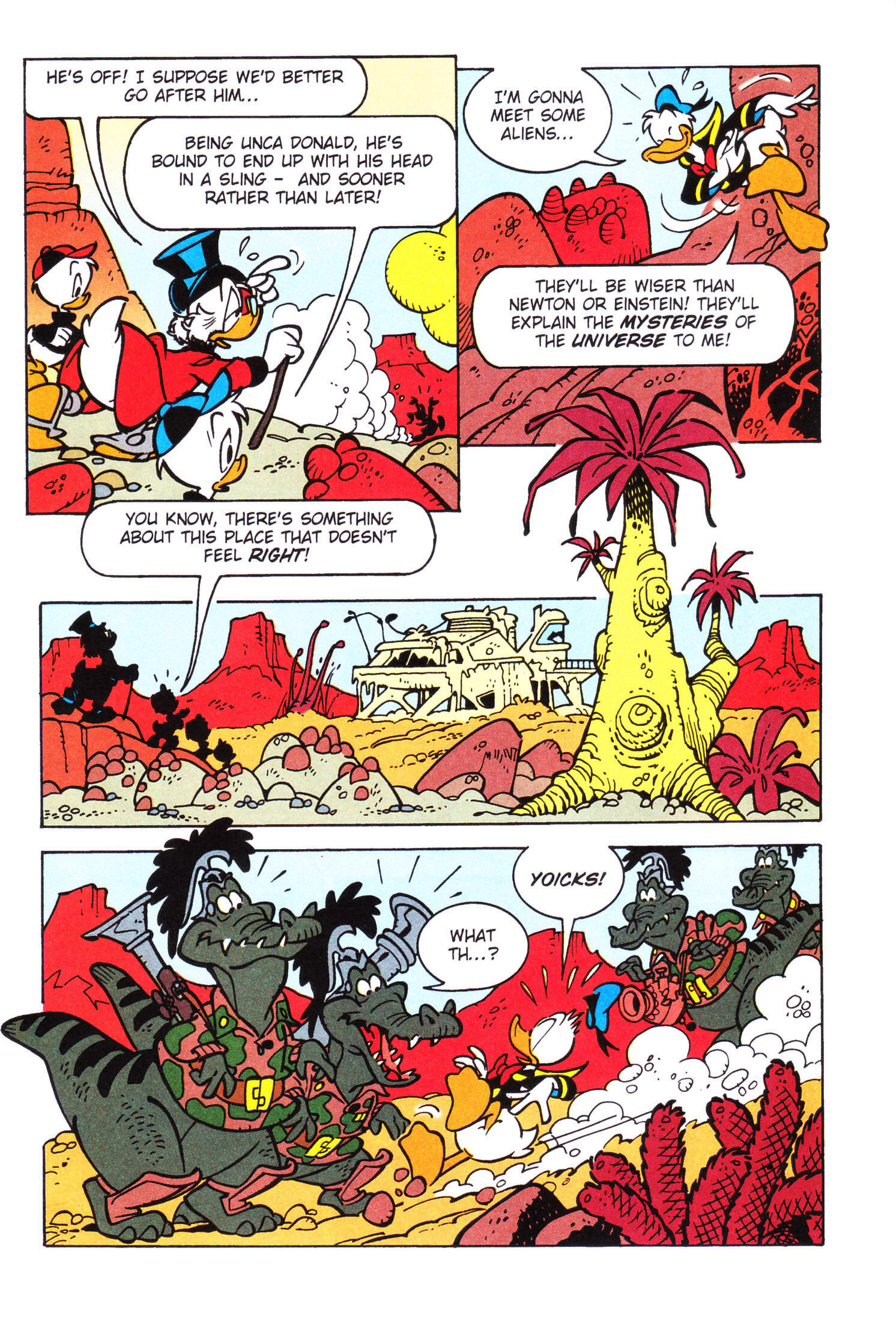 Walt Disney's Donald Duck Adventures (2003) Issue #8 #8 - English 101