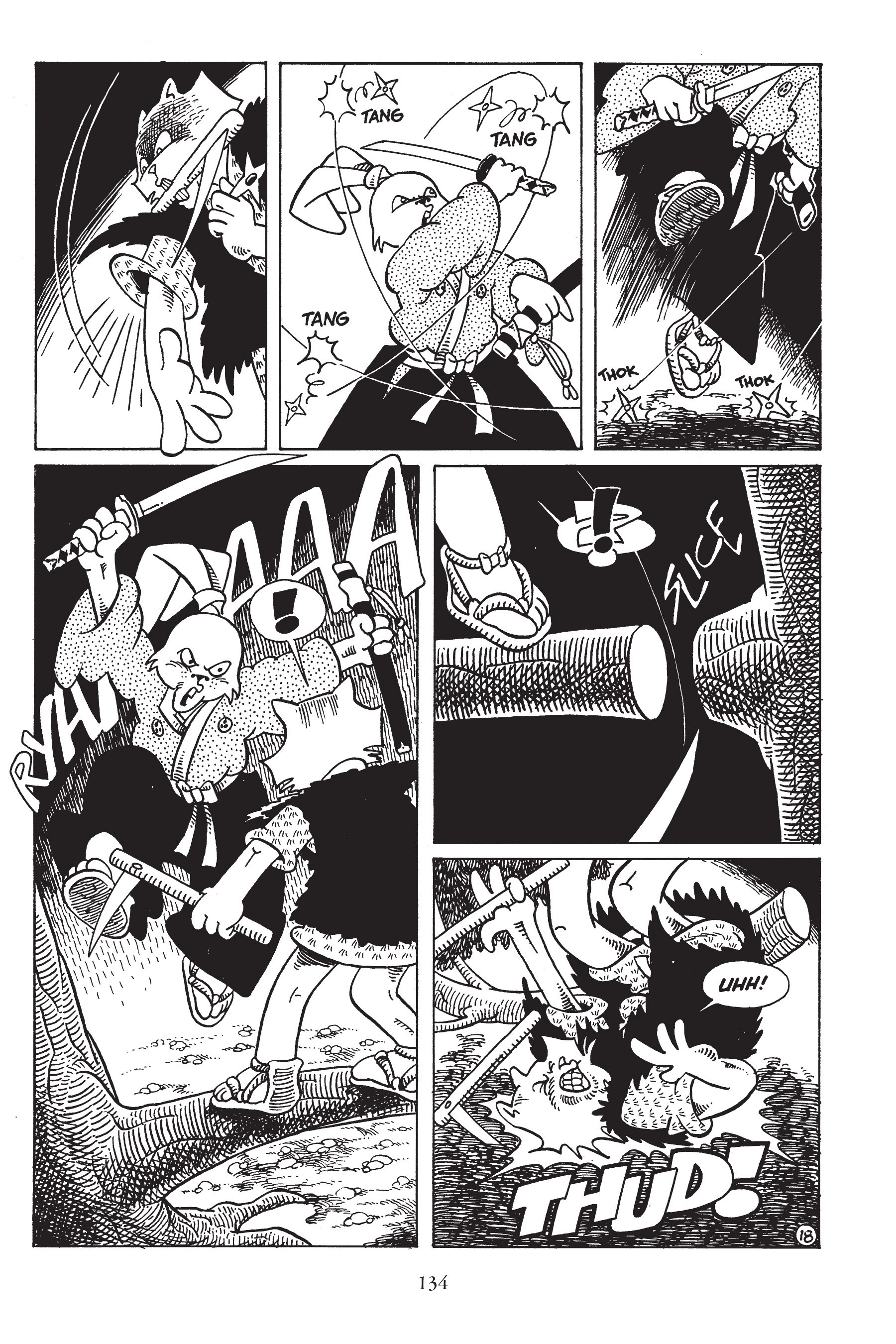 Read online Usagi Yojimbo (1987) comic -  Issue # _TPB 3 - 129