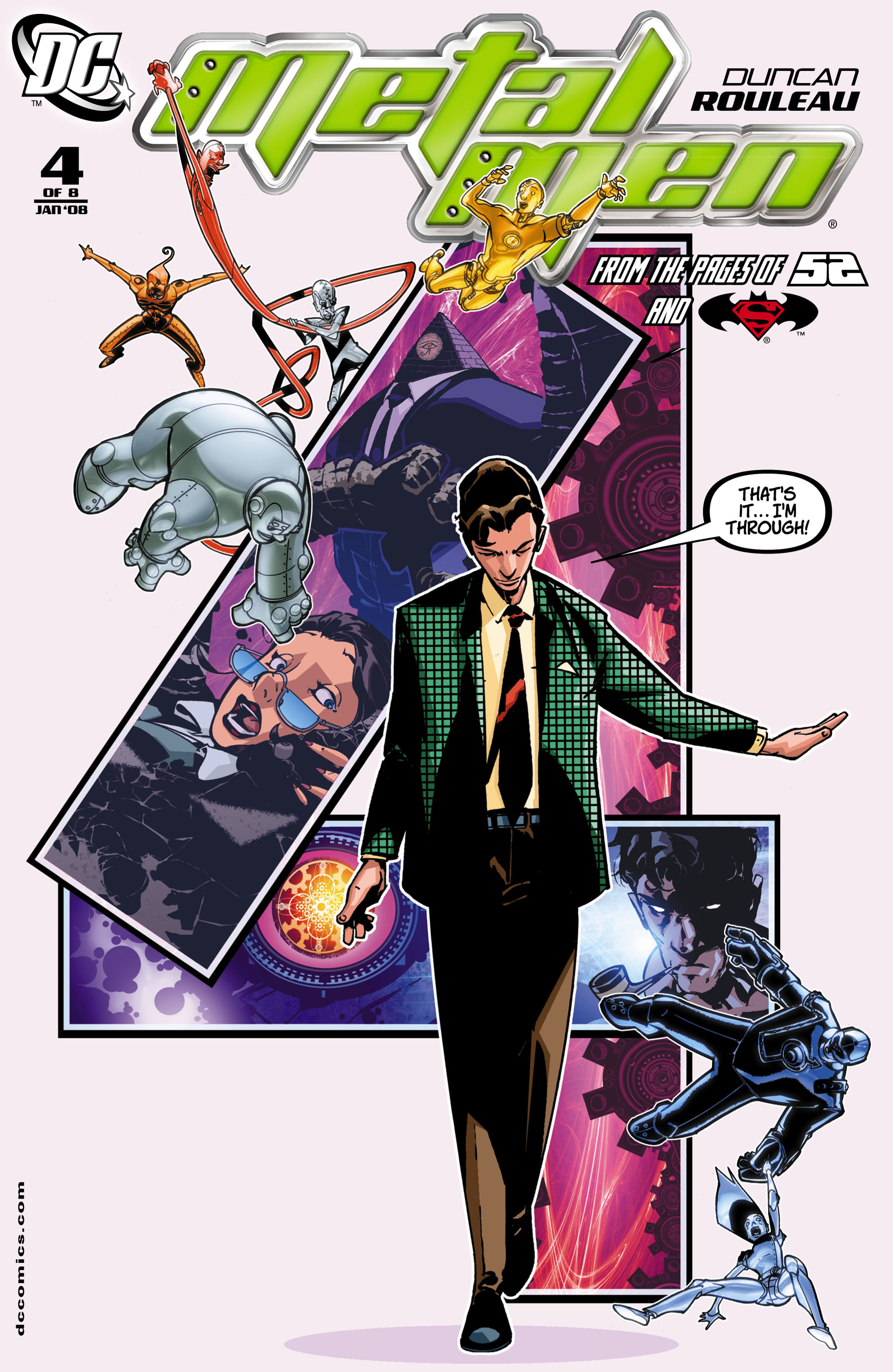 Read online Metal Men (2007) comic -  Issue #4 - 1